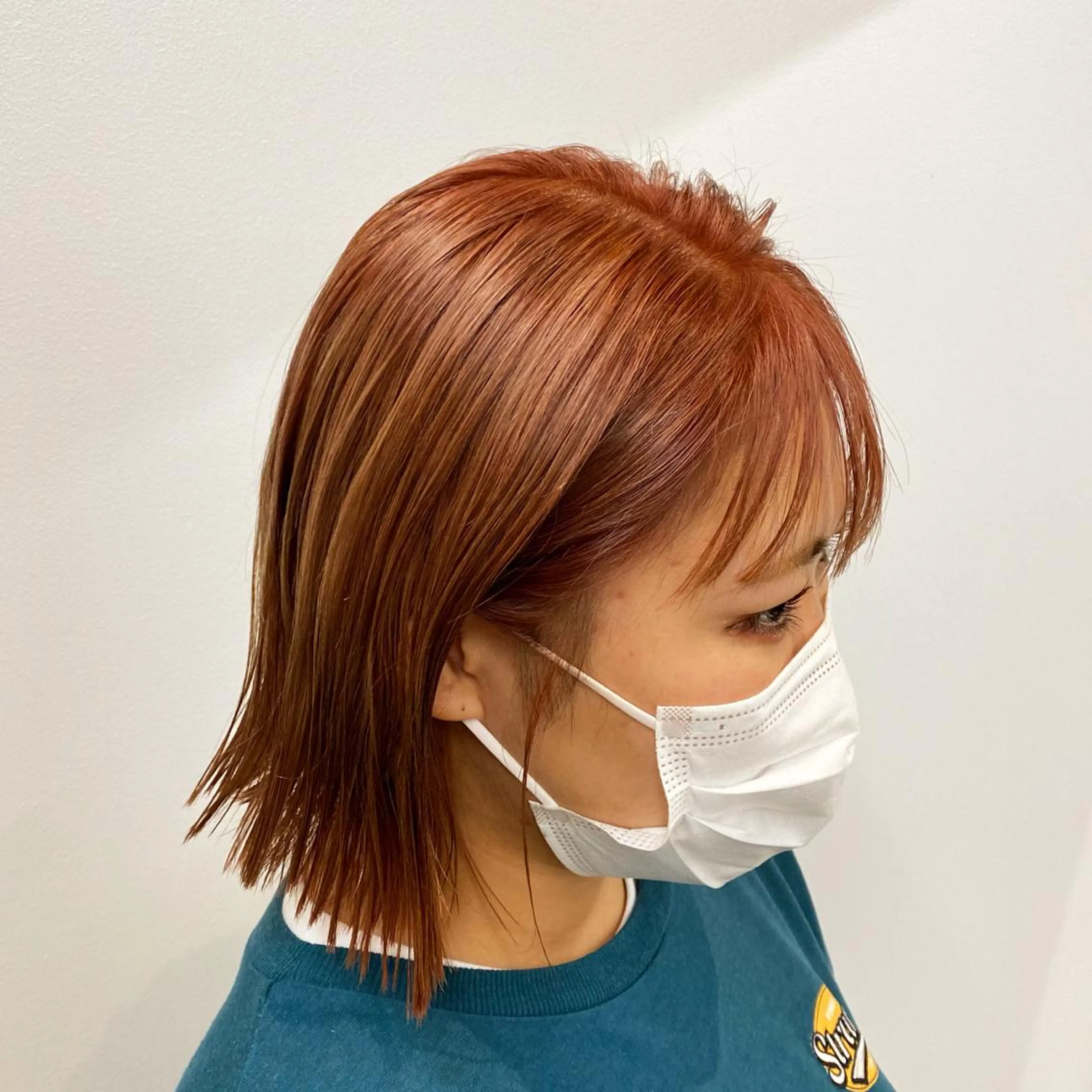 ミディアム カラー ピンクカラー 広美◎ <hiromi>のヘアスタイル