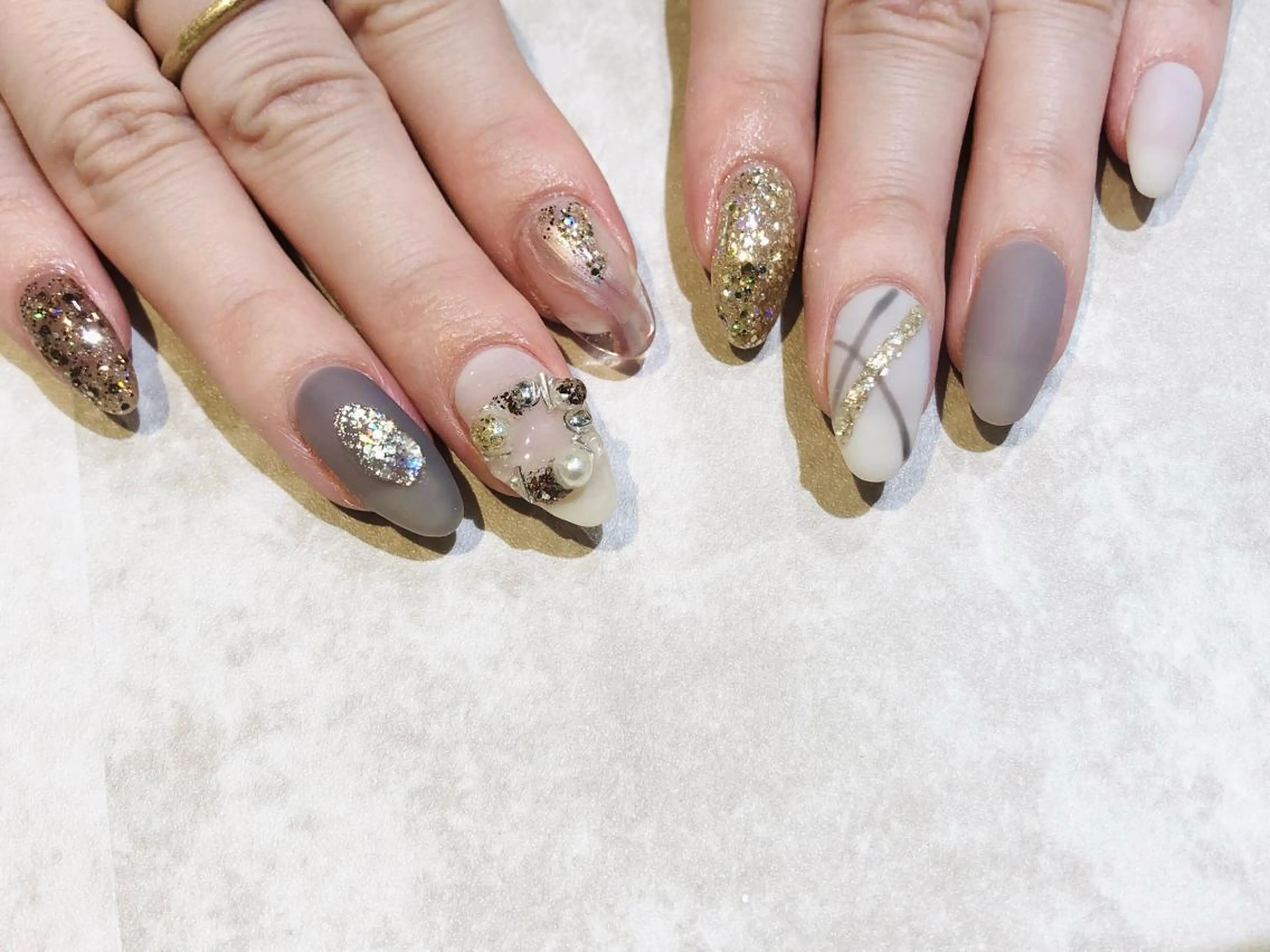 ネイル 舞田 苑香のネイルデザイン