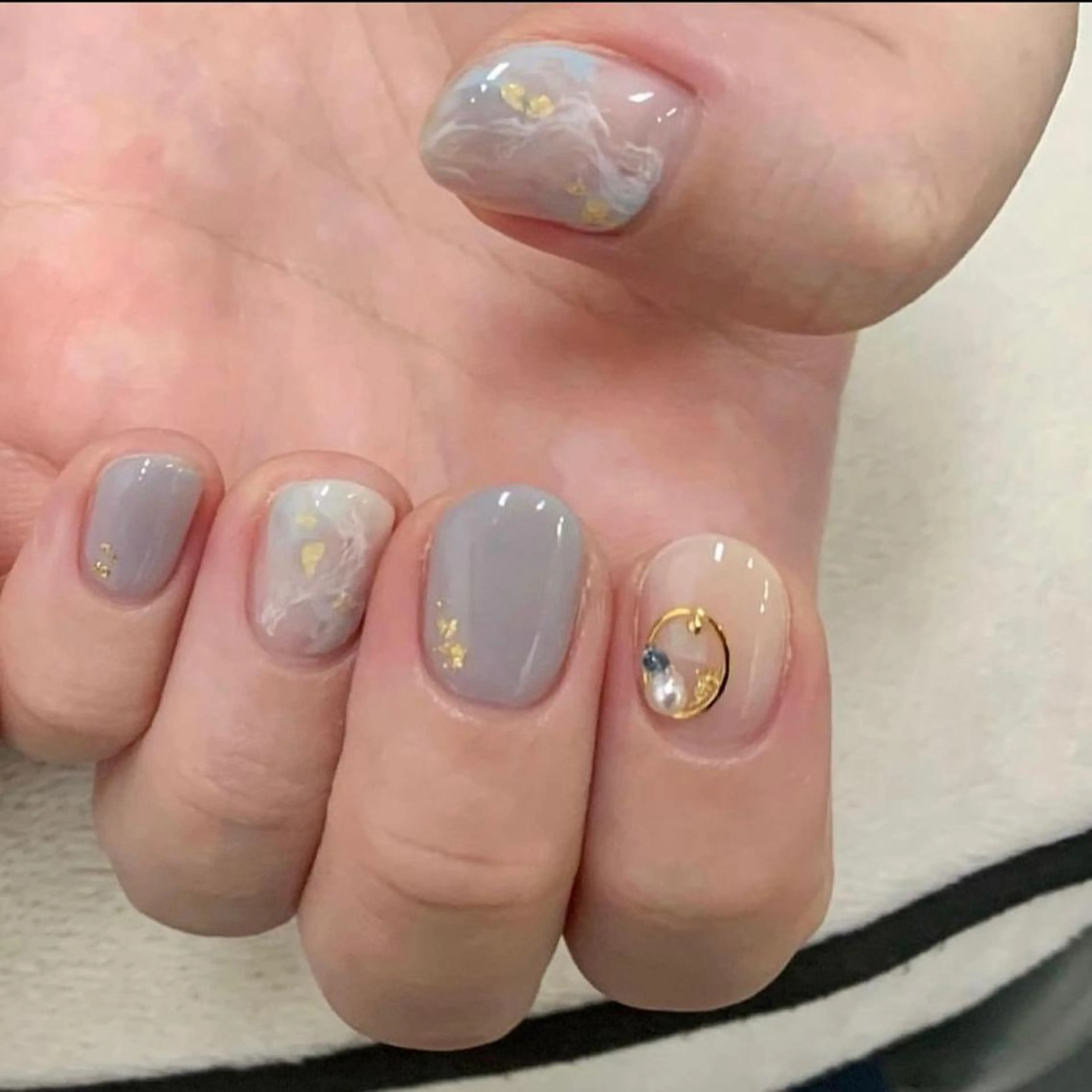 ネイル ハンドネイル アトリエ　ミモザ所属・いまむら あかりのネイルデザイン