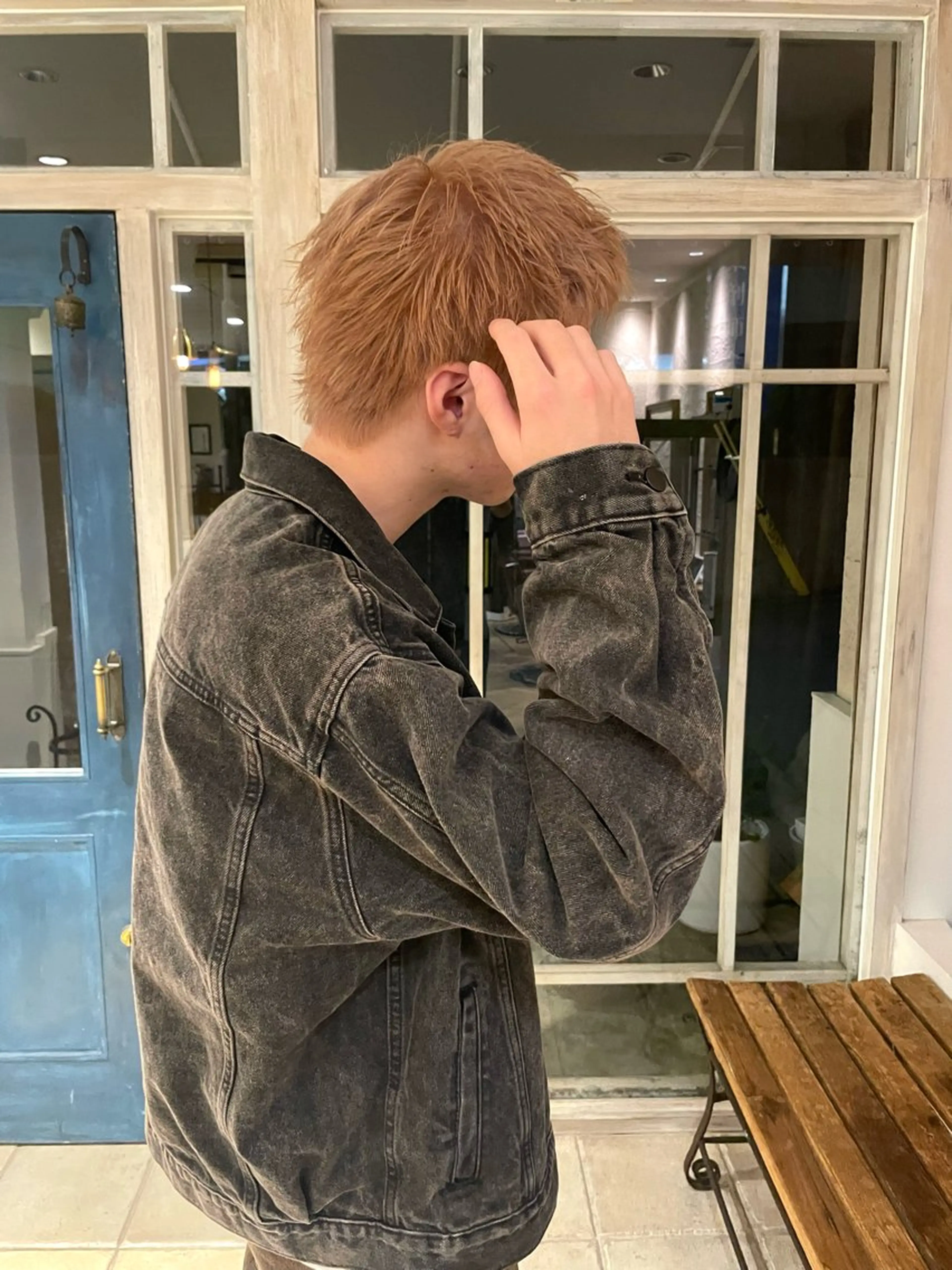 ショート ヘアカラー musiiik ryukiのヘアスタイル