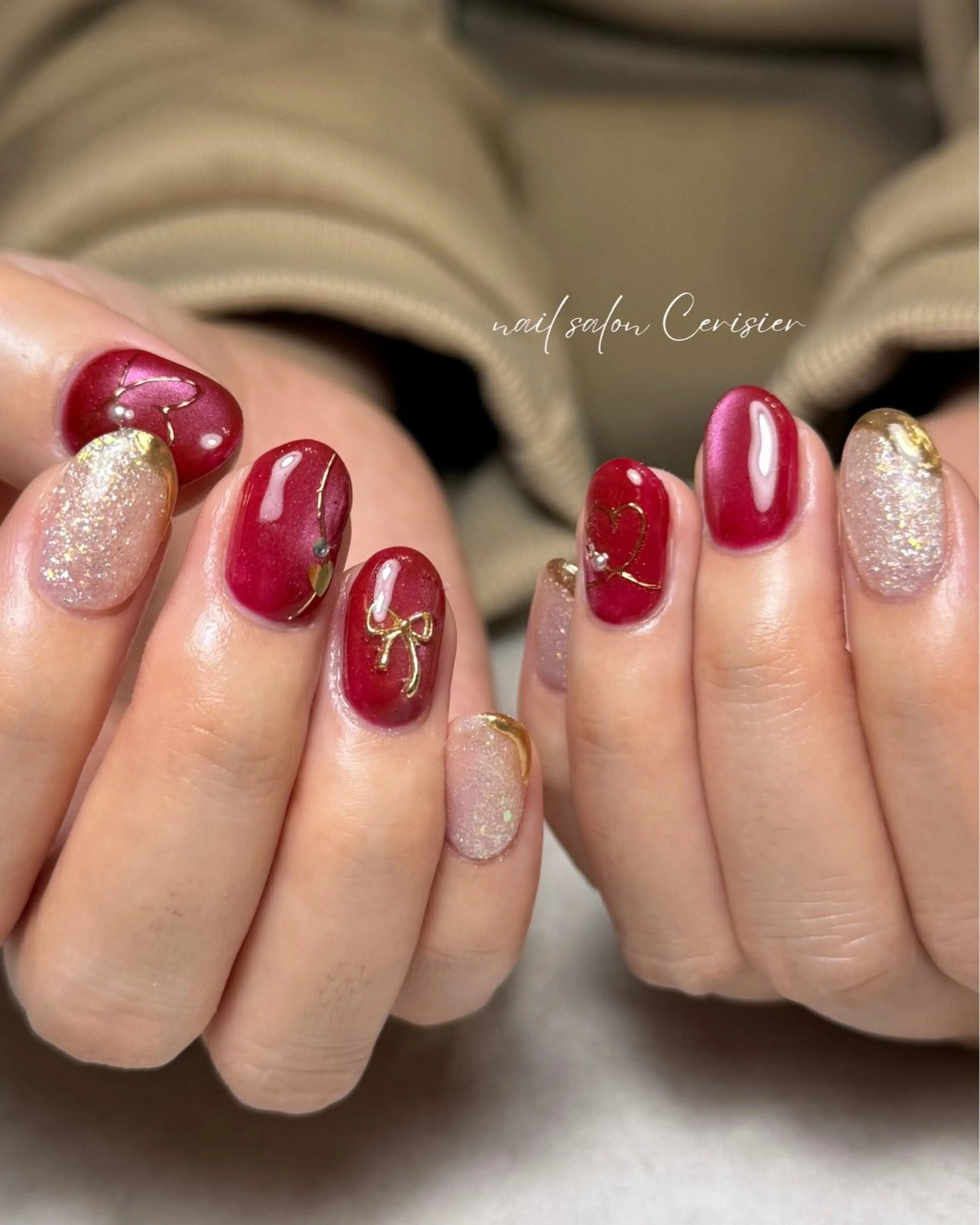 ネイル ハンドネイル cerisier nailのネイルデザイン