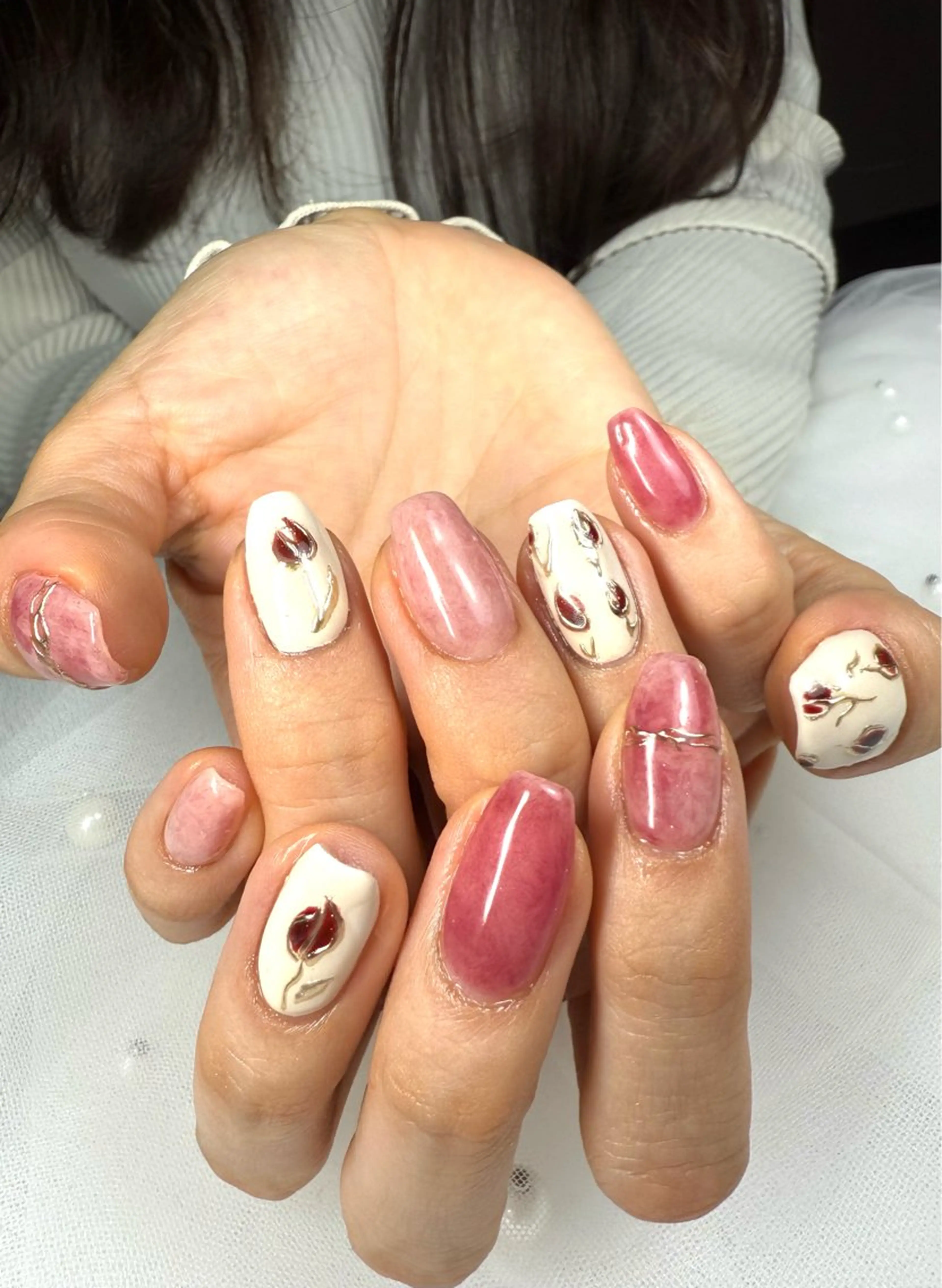 ネイル ハンドネイル 松山 美由紀のネイルデザイン