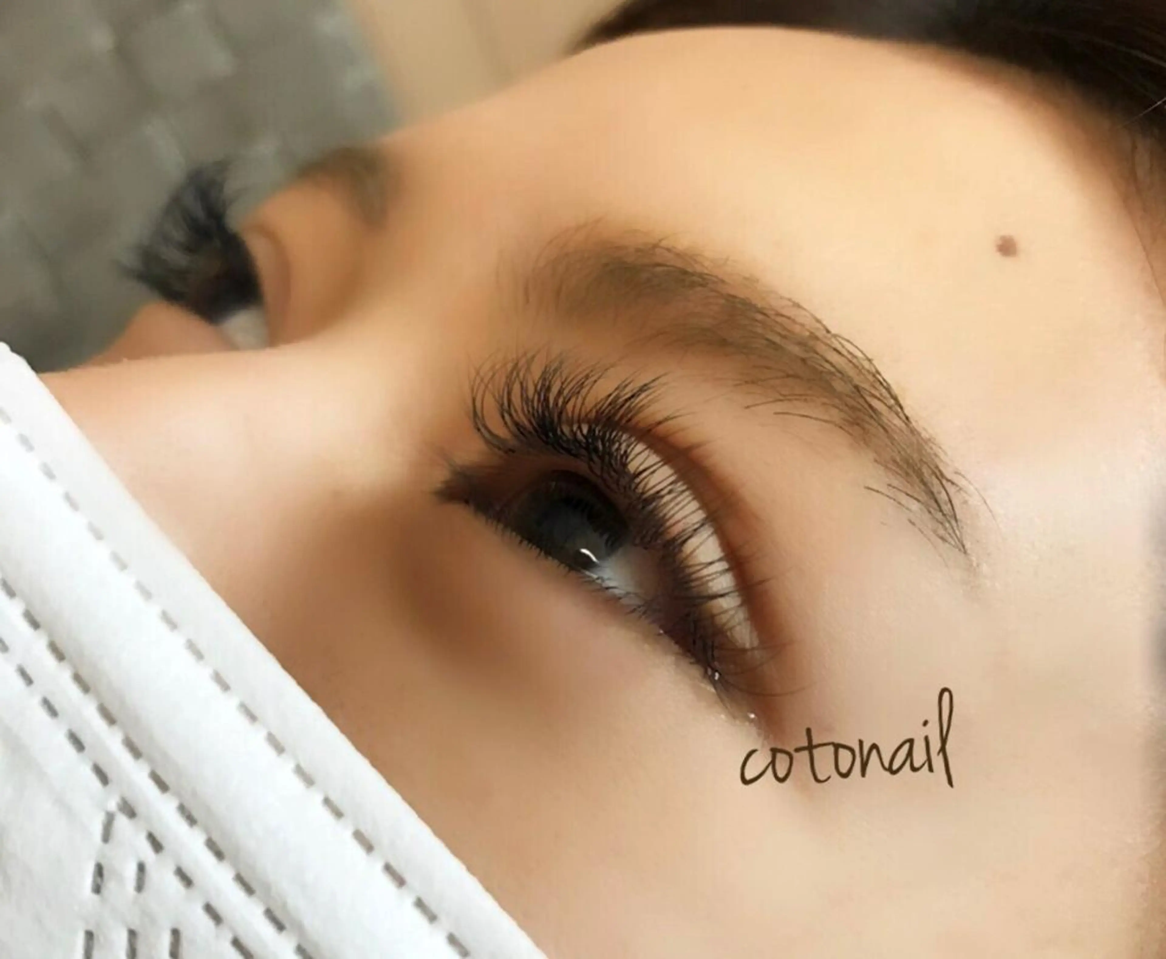 マツエク・マツパ Dカール ツメトマツゲ .のネイルデザイン