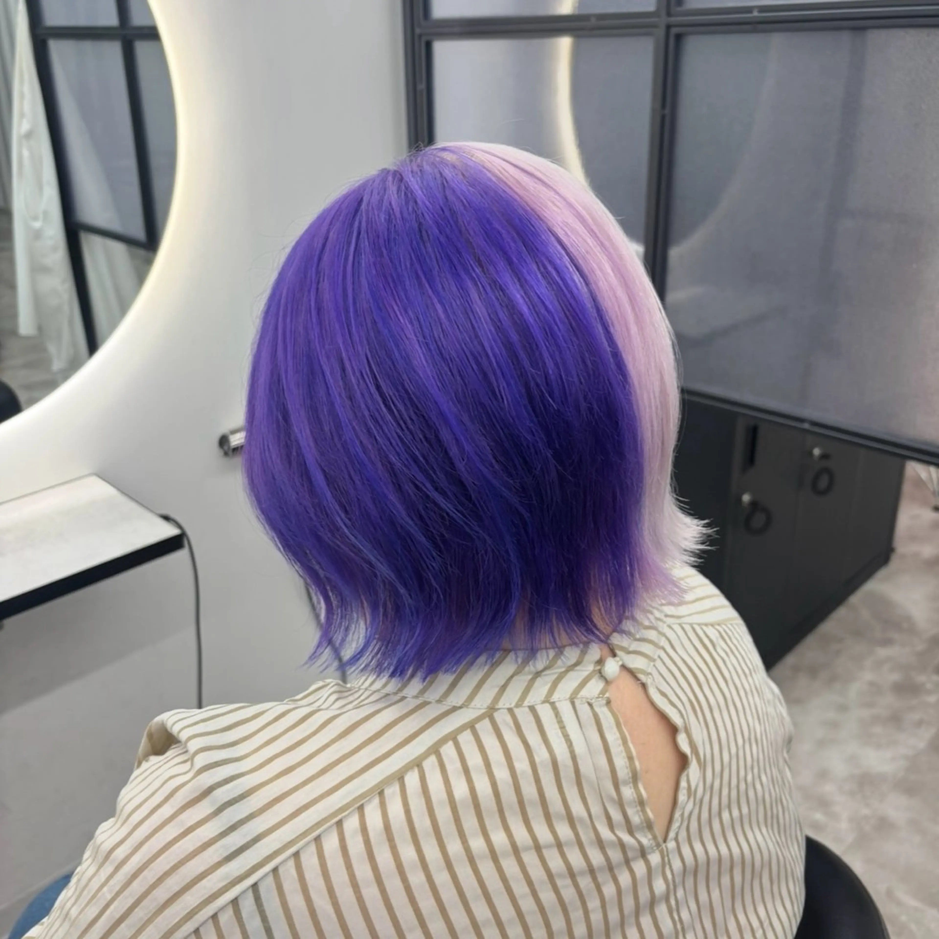 ミディアム カラー ヘアカラー Ren. 🦋デザインカラーのヘアスタイル