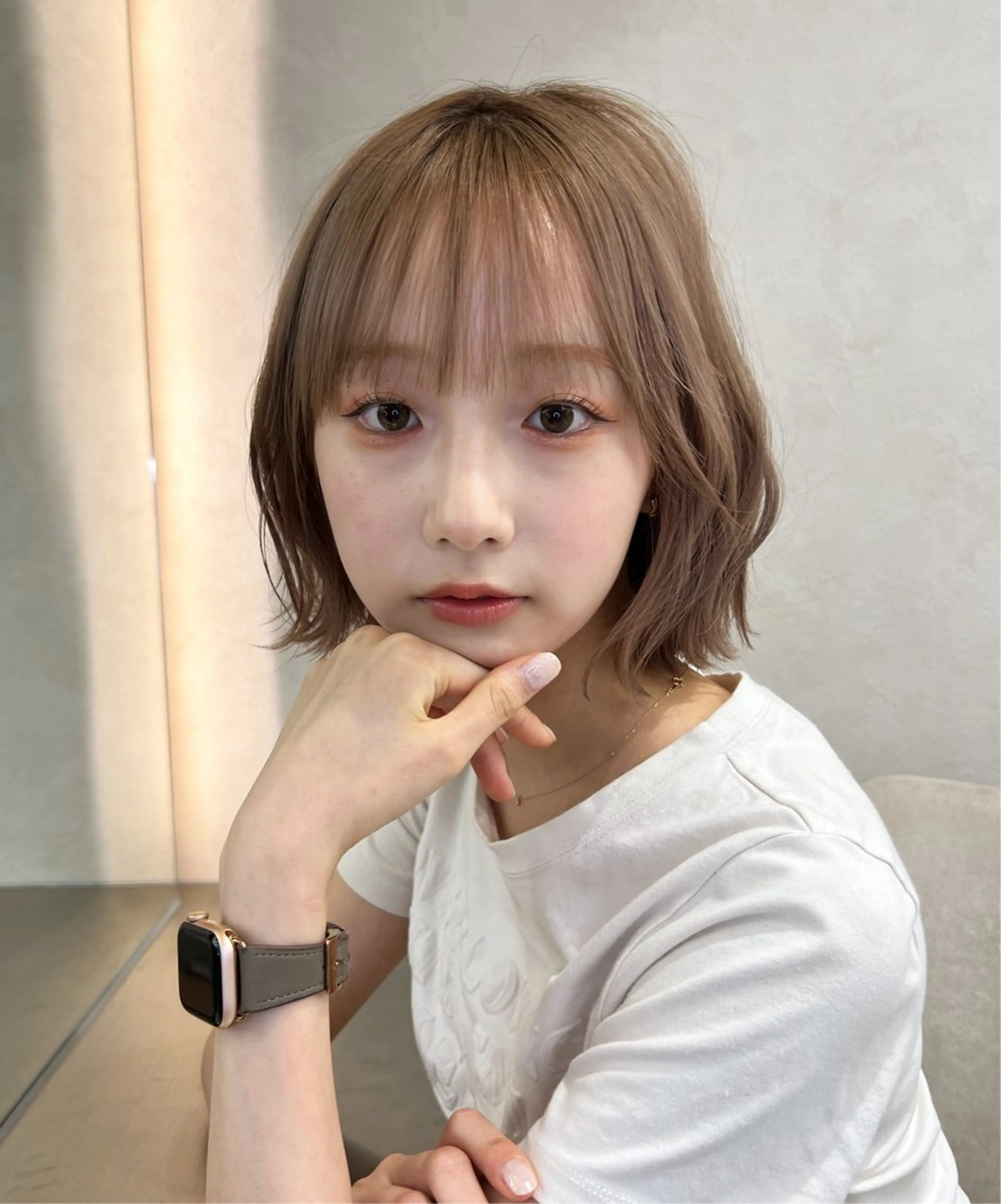 ショート カラー miel所属・ayano.🩵 mielのマツエク・マツパデザイン