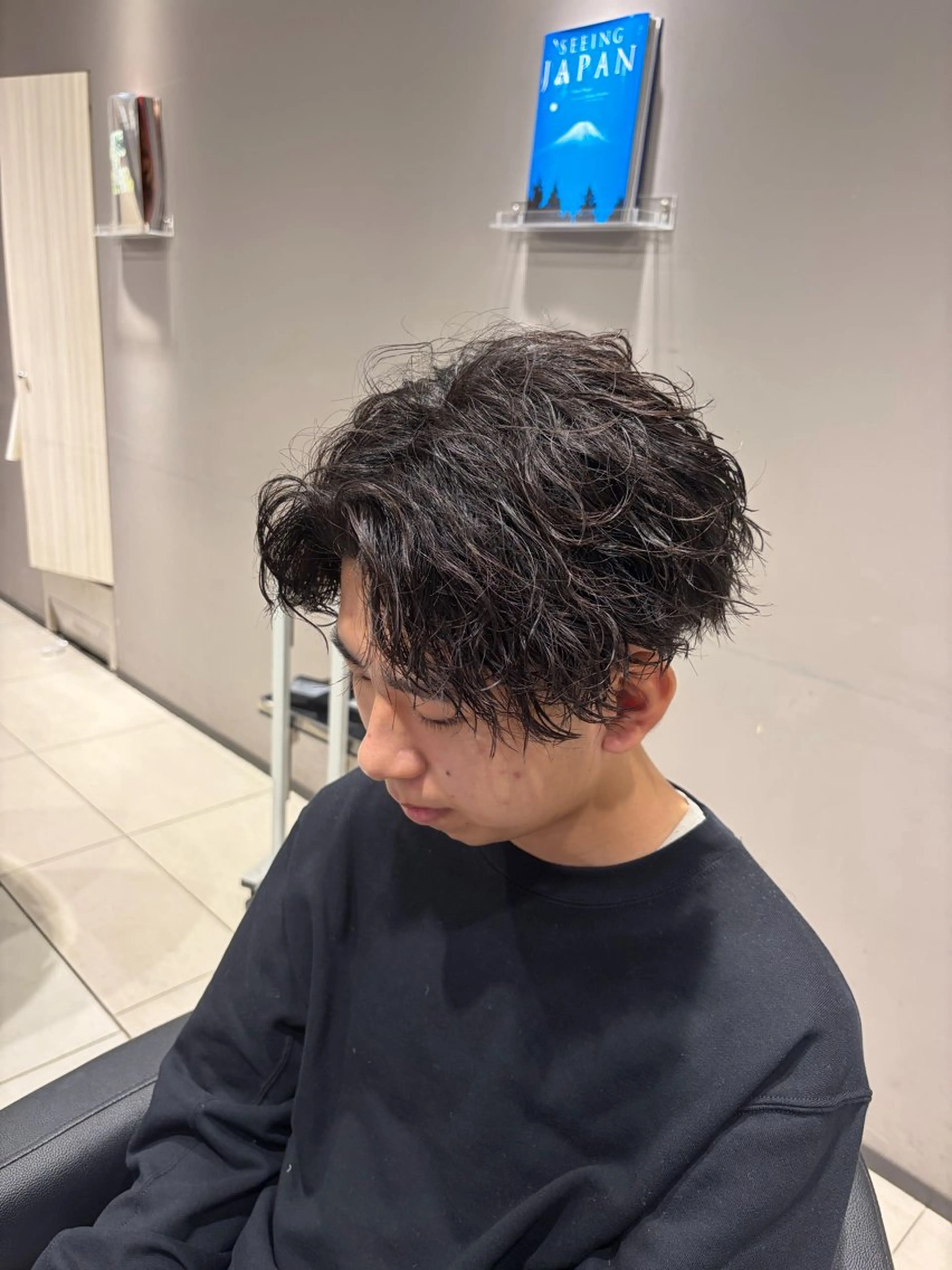 パーマ メンズ 関内/メンズパーマ/ 男性専門/菊池蒼大のヘアスタイル