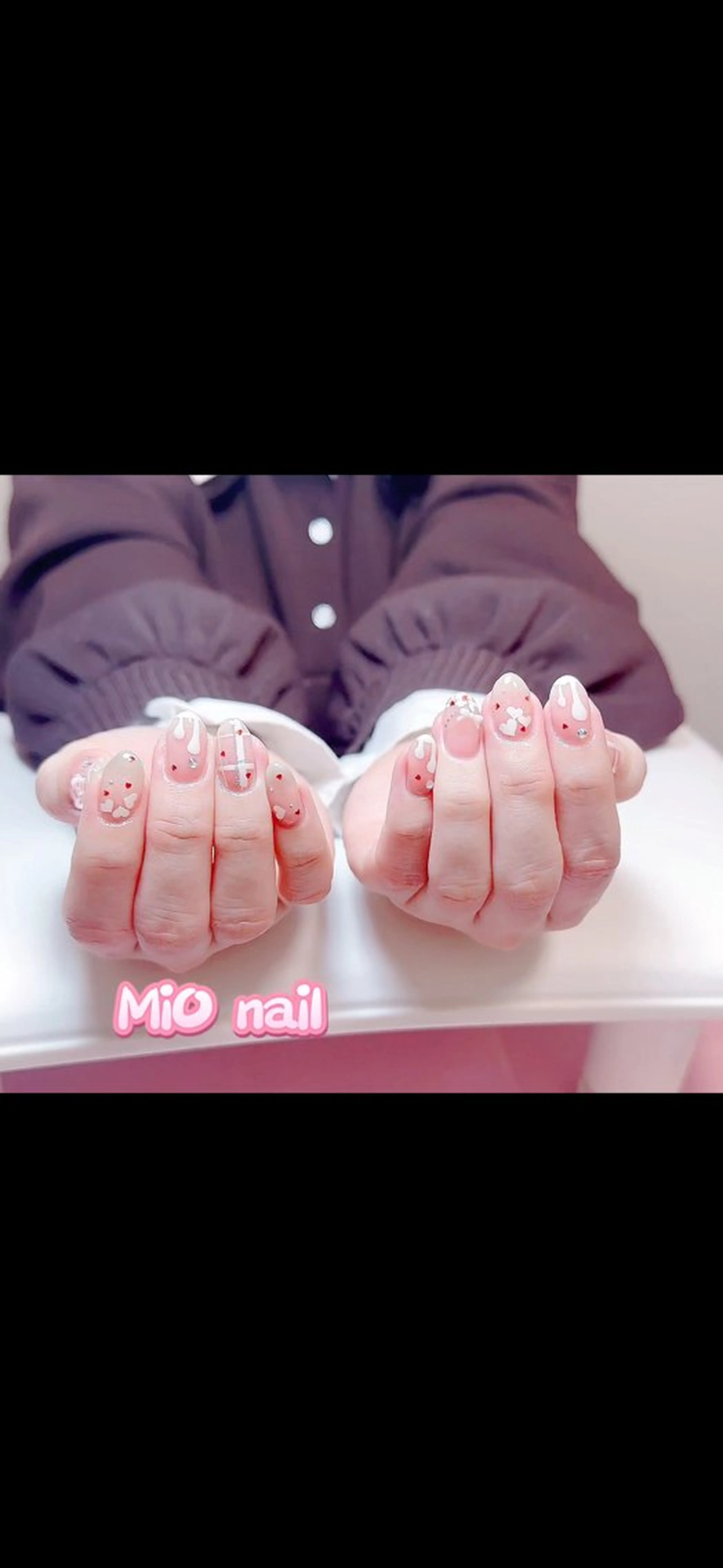 ネイル バレンタイン MiO Nailのネイルデザイン