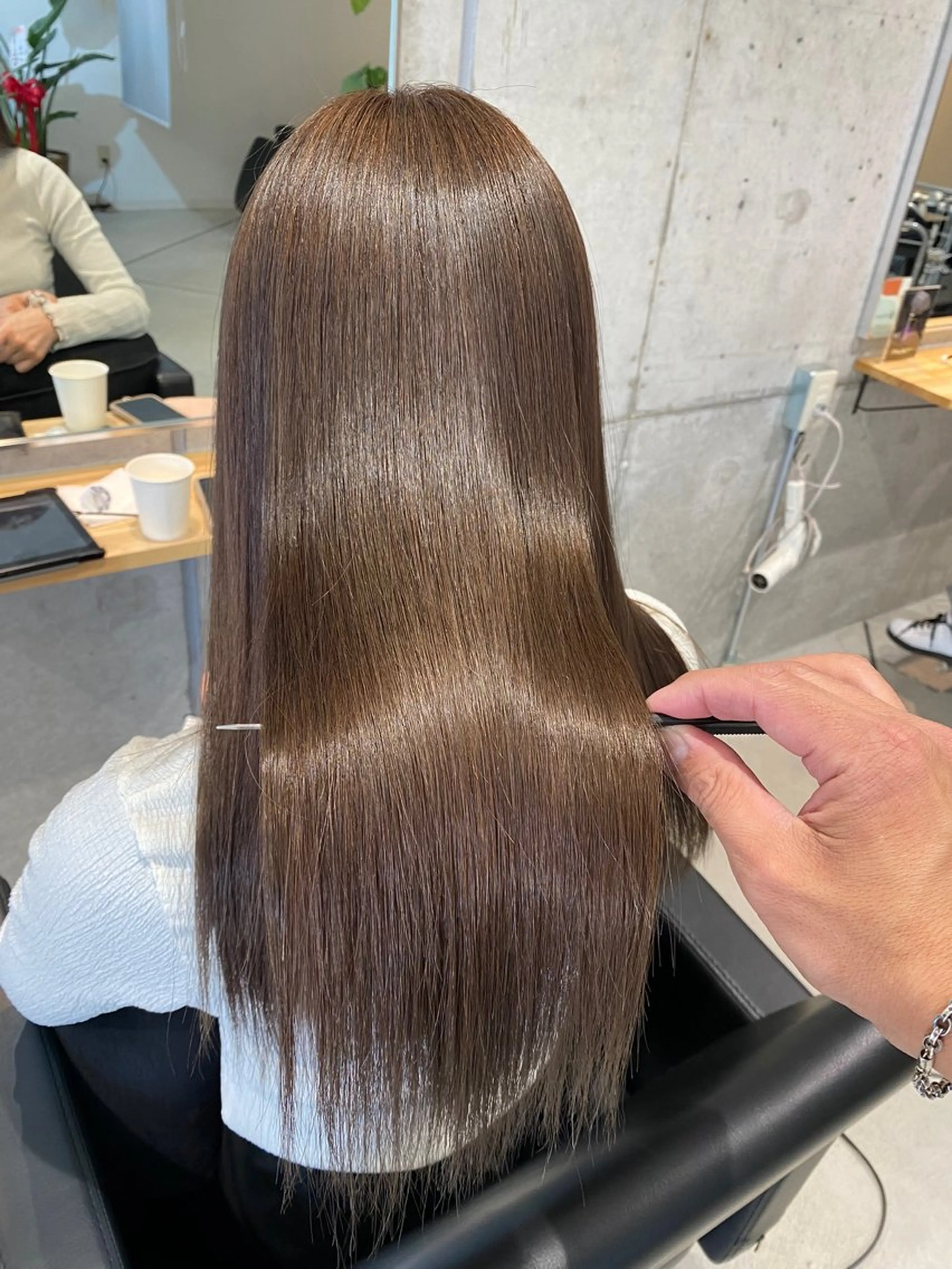 ロング カット ヘアカラー トリートメント ATRAS hair Bezia所属・波濤 優季のヘアスタイル