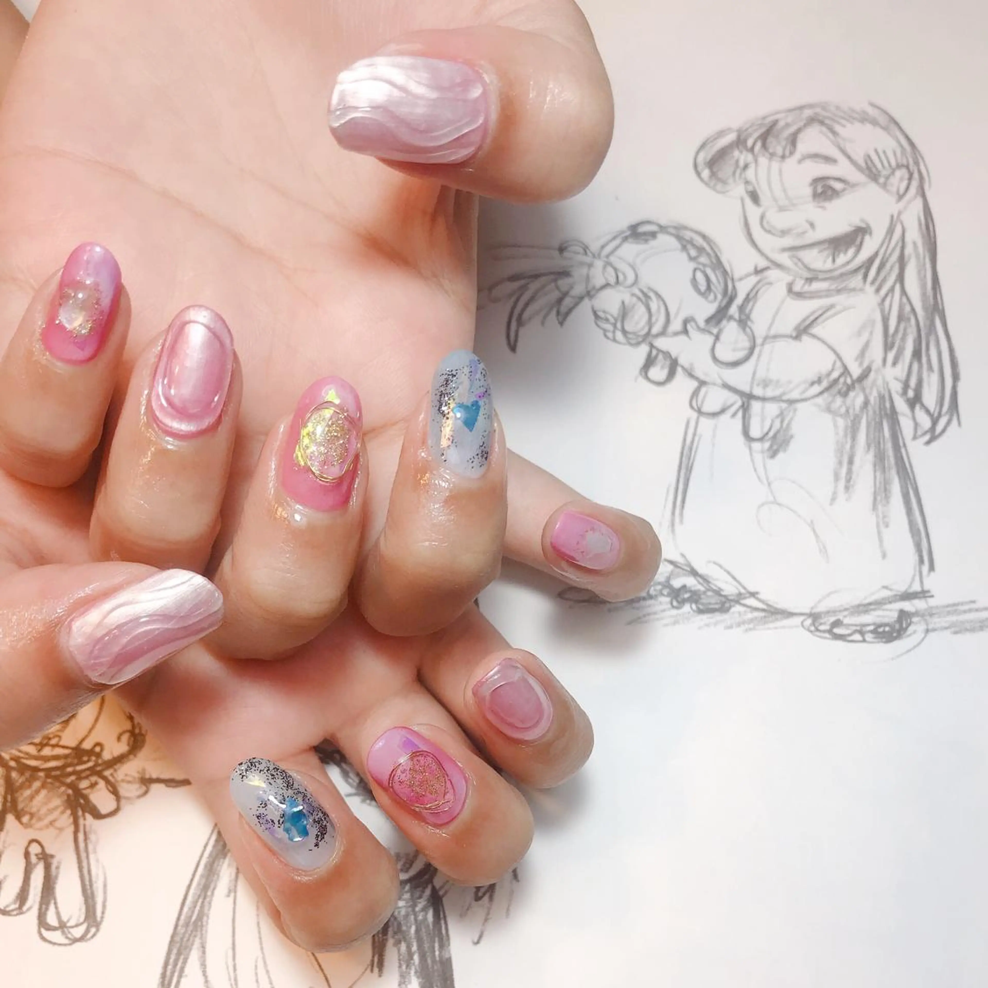 ネイル ニュアンスネイル owlnail /持込みデザイン専門のネイルデザイン