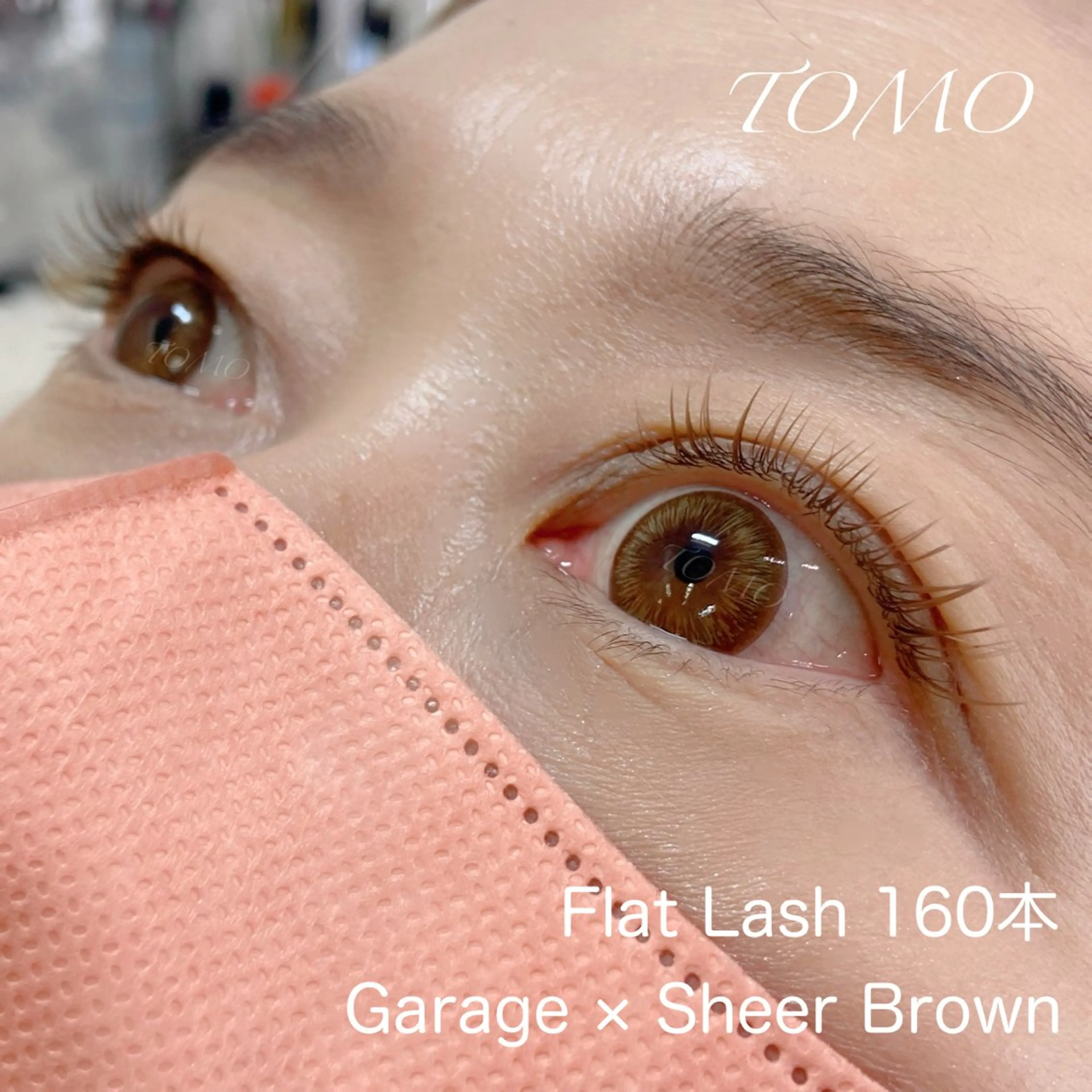 マツエク・マツパ バインドロック 束感まつ毛 カラーマツエク フラットラッシュ 韓国風マツエク マツエク eneru by arto🌻TOMOのマツエク・マツパデザイン