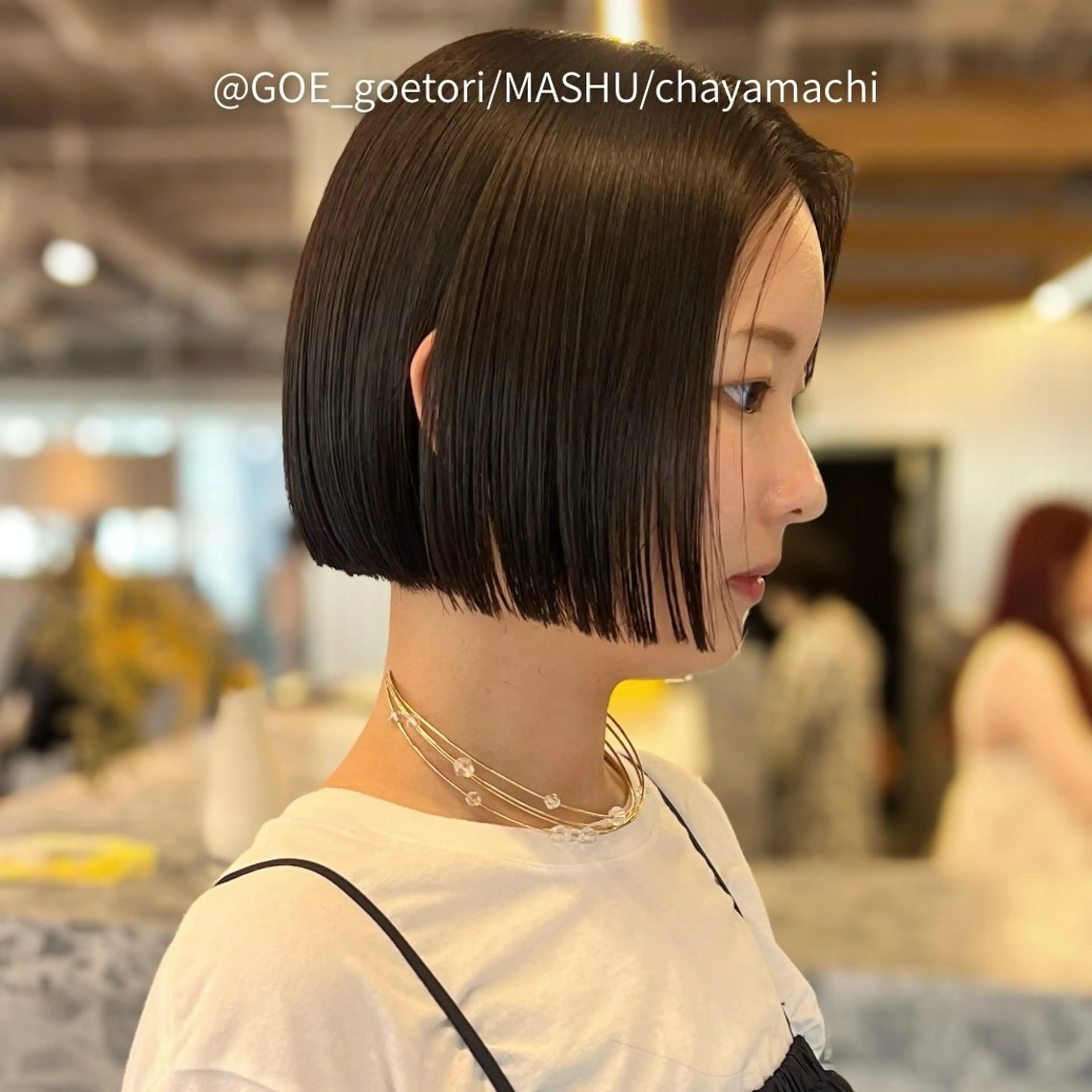 ショート ショートボブ ベリーショート ボブ ショートヘア MASHU所属・鳥越 一希のヘアスタイル