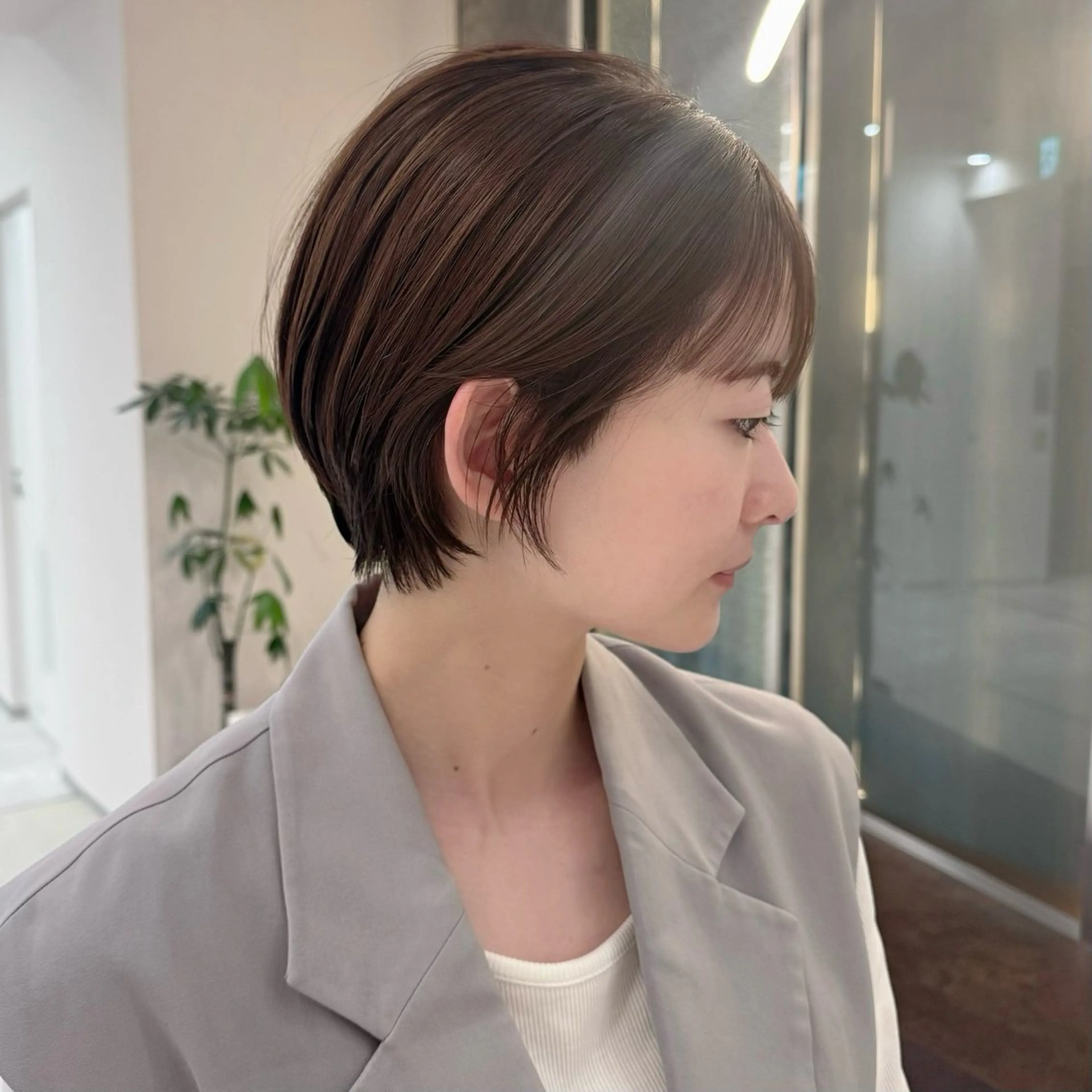 ショート カット ヘアカラー トリートメント foto所属・𝐁𝐋𝐔𝐄𝐓 /カット特化/荒井のヘアスタイル