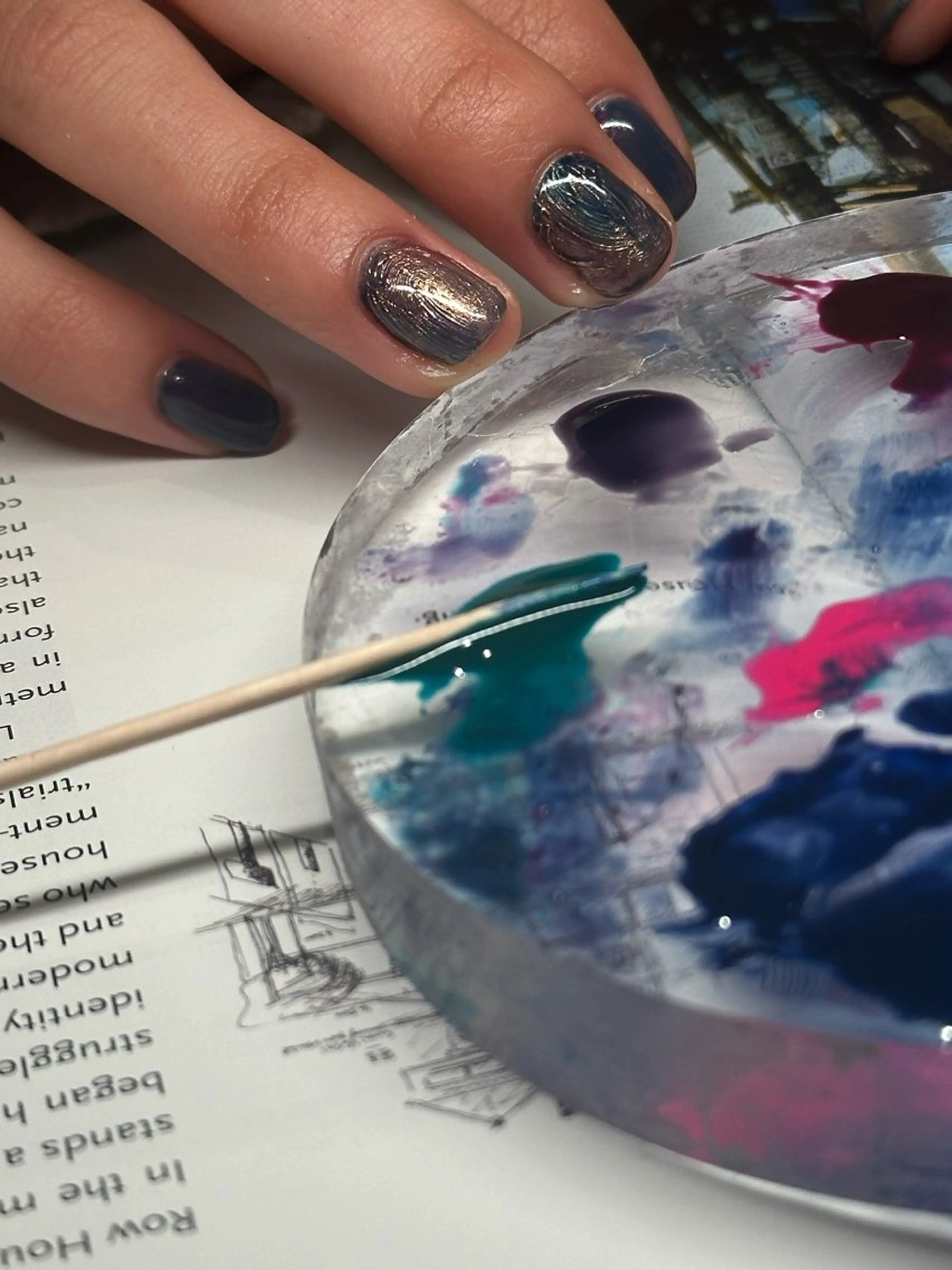 ネイル メンズネイル m o m o / 高岡ネイルのネイルデザイン