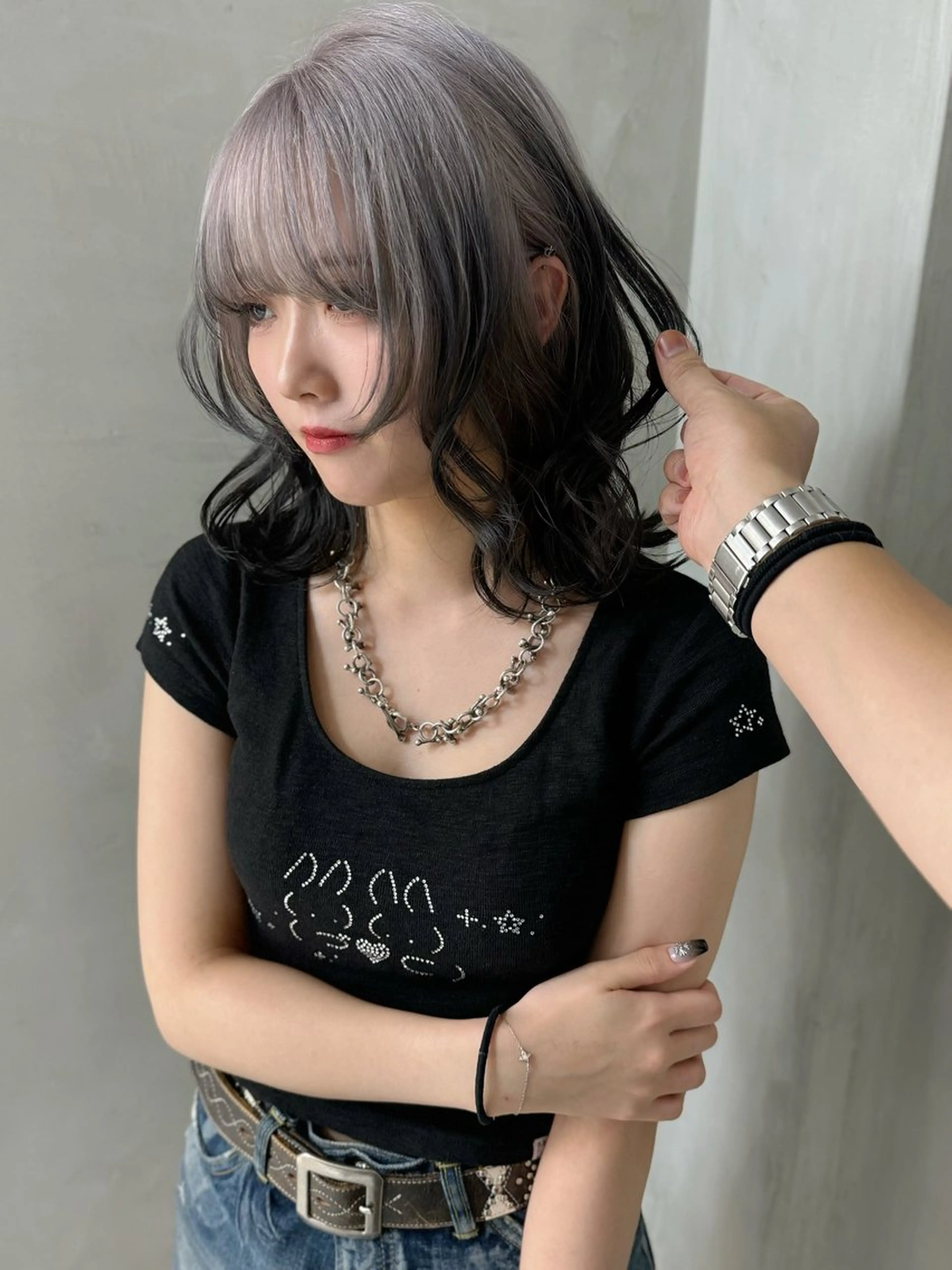 カラー ヘアカラー ダメージレスブリーチ 専門美容師/クワさんのヘアスタイル