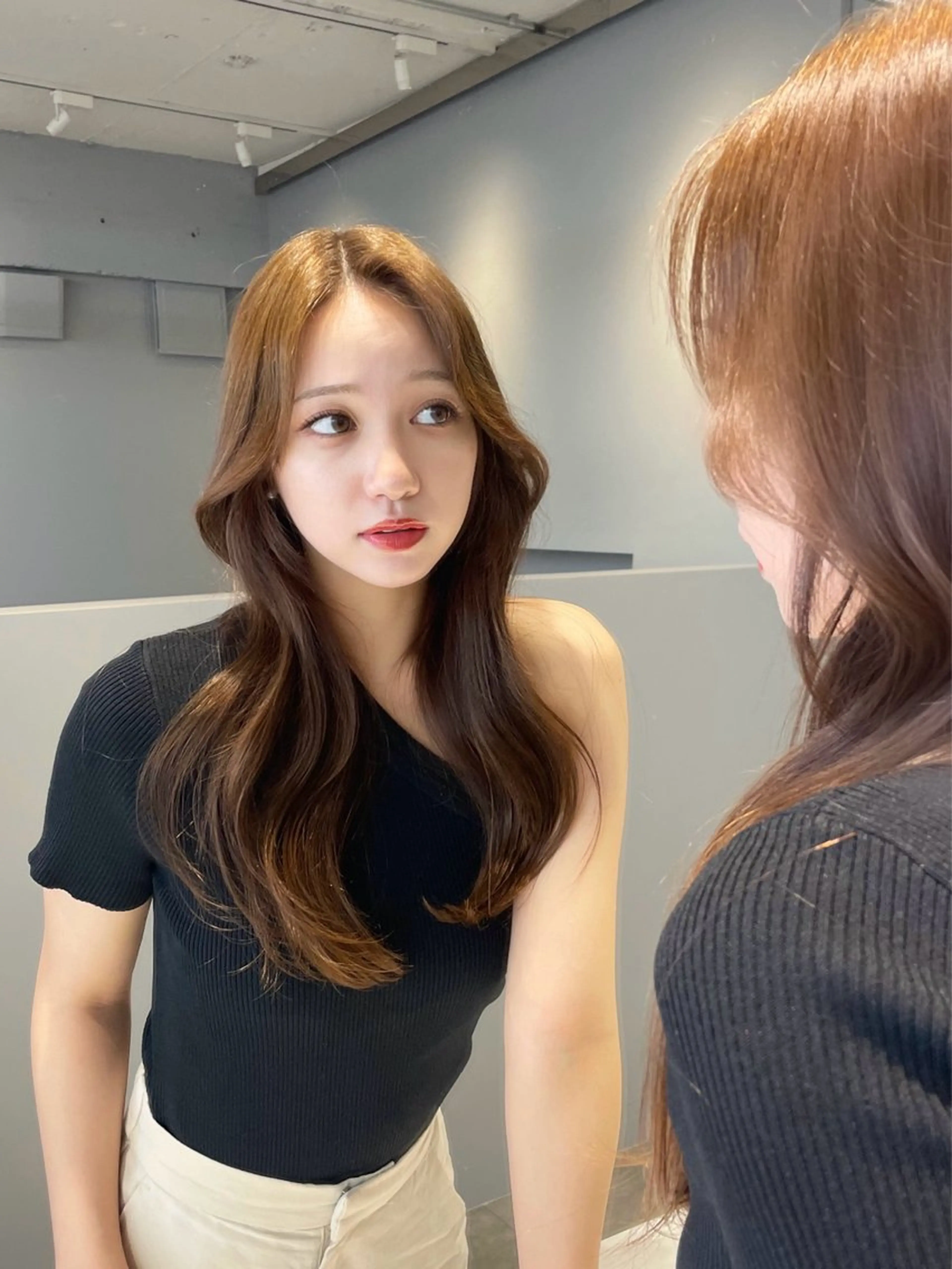 ロング カラー カット ヘアカラー 🦋韓国系指名No1 店長/圓山 祐也🦋のヘアスタイル