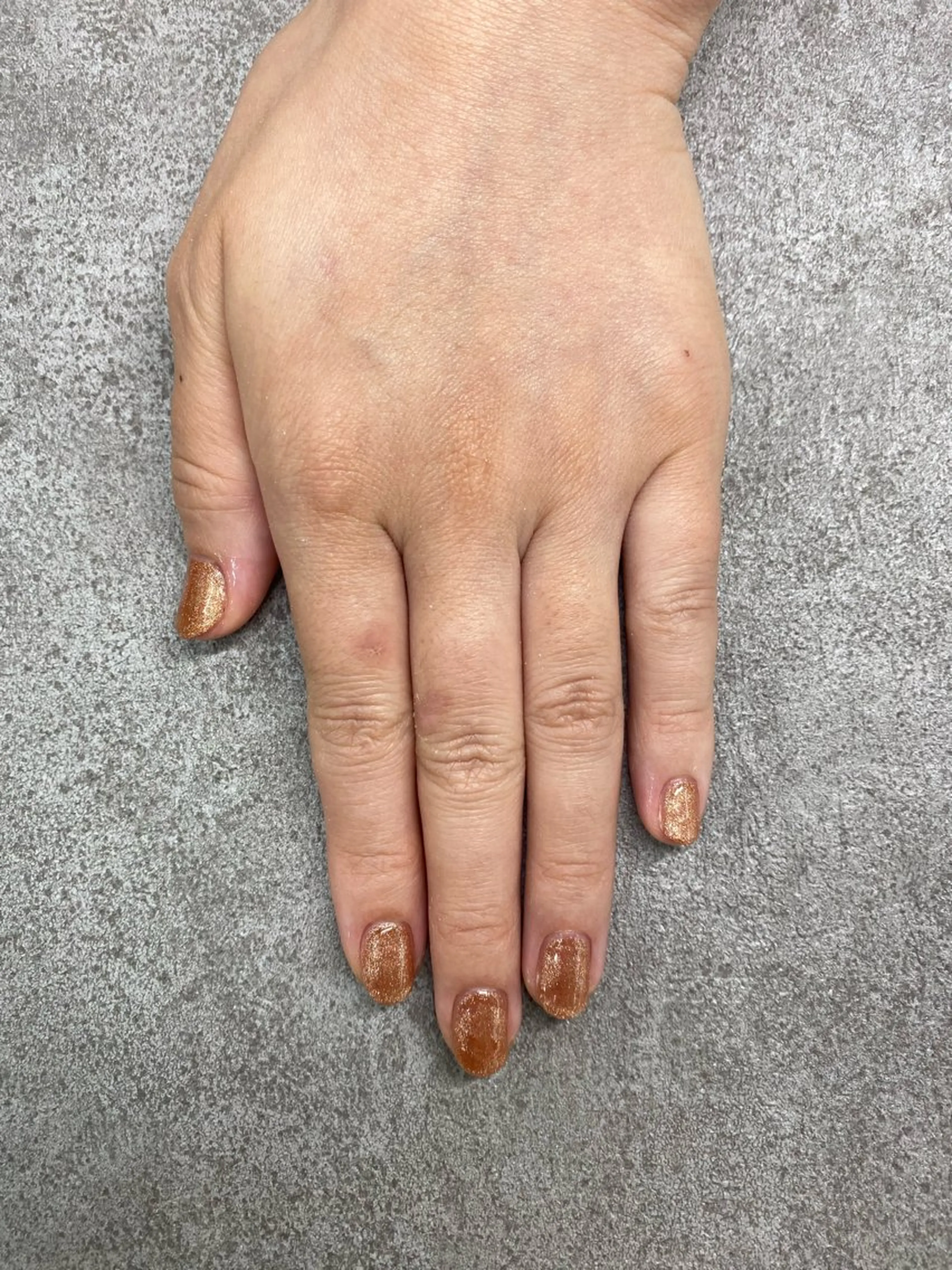 ネイル ラメ(グリッター) ワンカラーネイル MAXKELLY AIのネイルデザイン