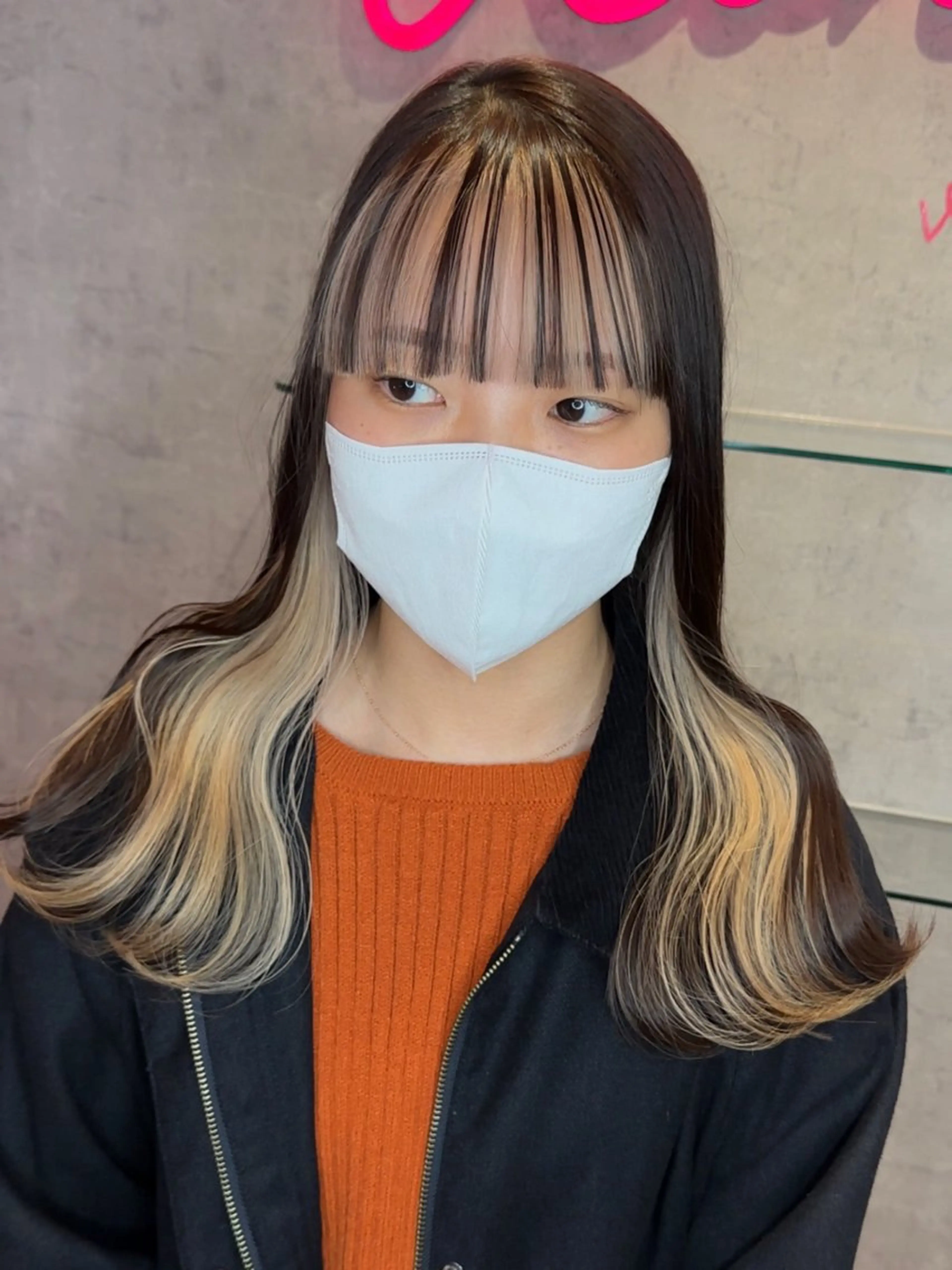 ロング カラー 韓国ヘア/艶カラー /田中悠佑のヘアスタイル