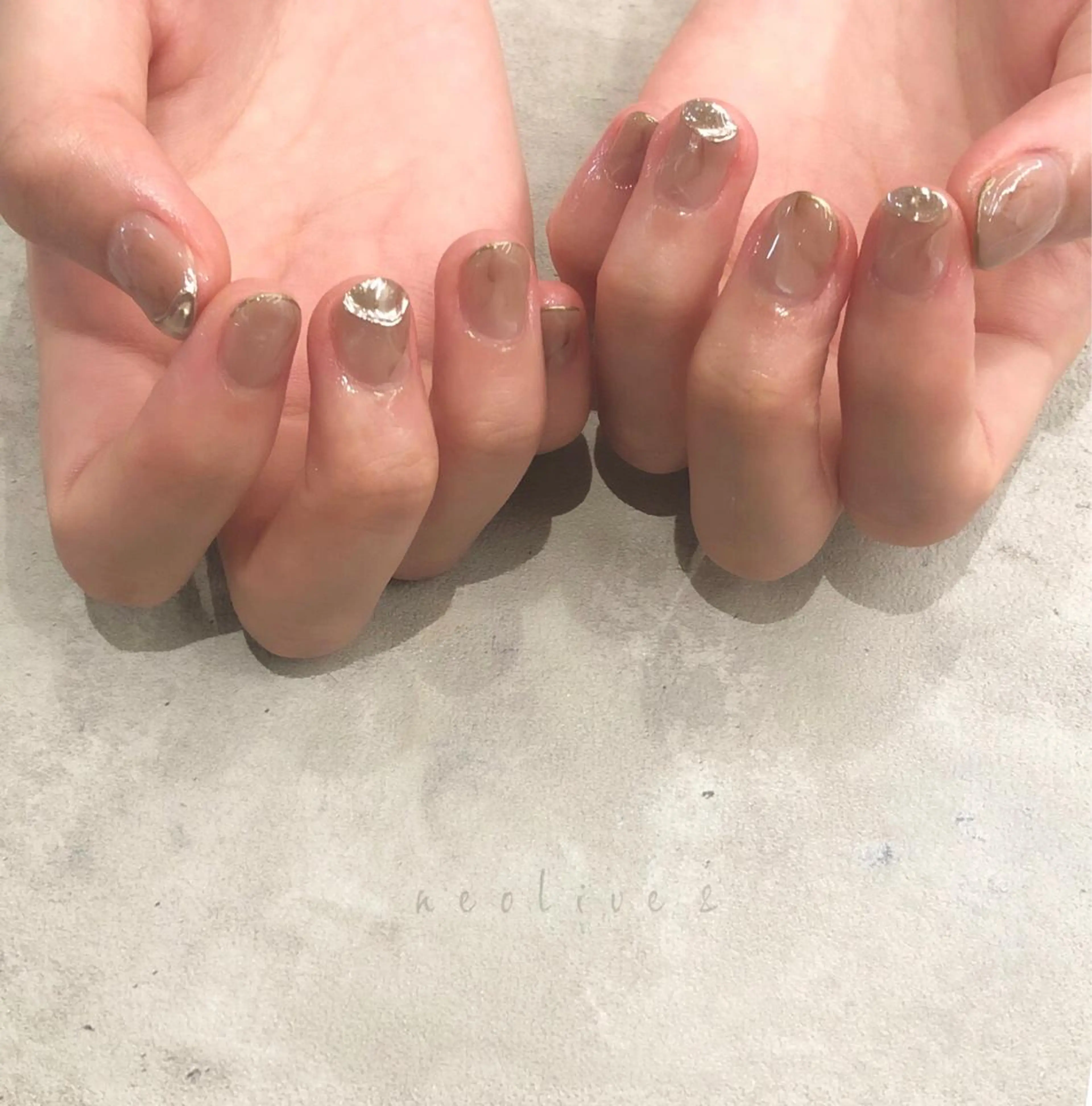 ネイル ハンドネイル Yuriko Omi パラジェル/渋谷のネイルデザイン