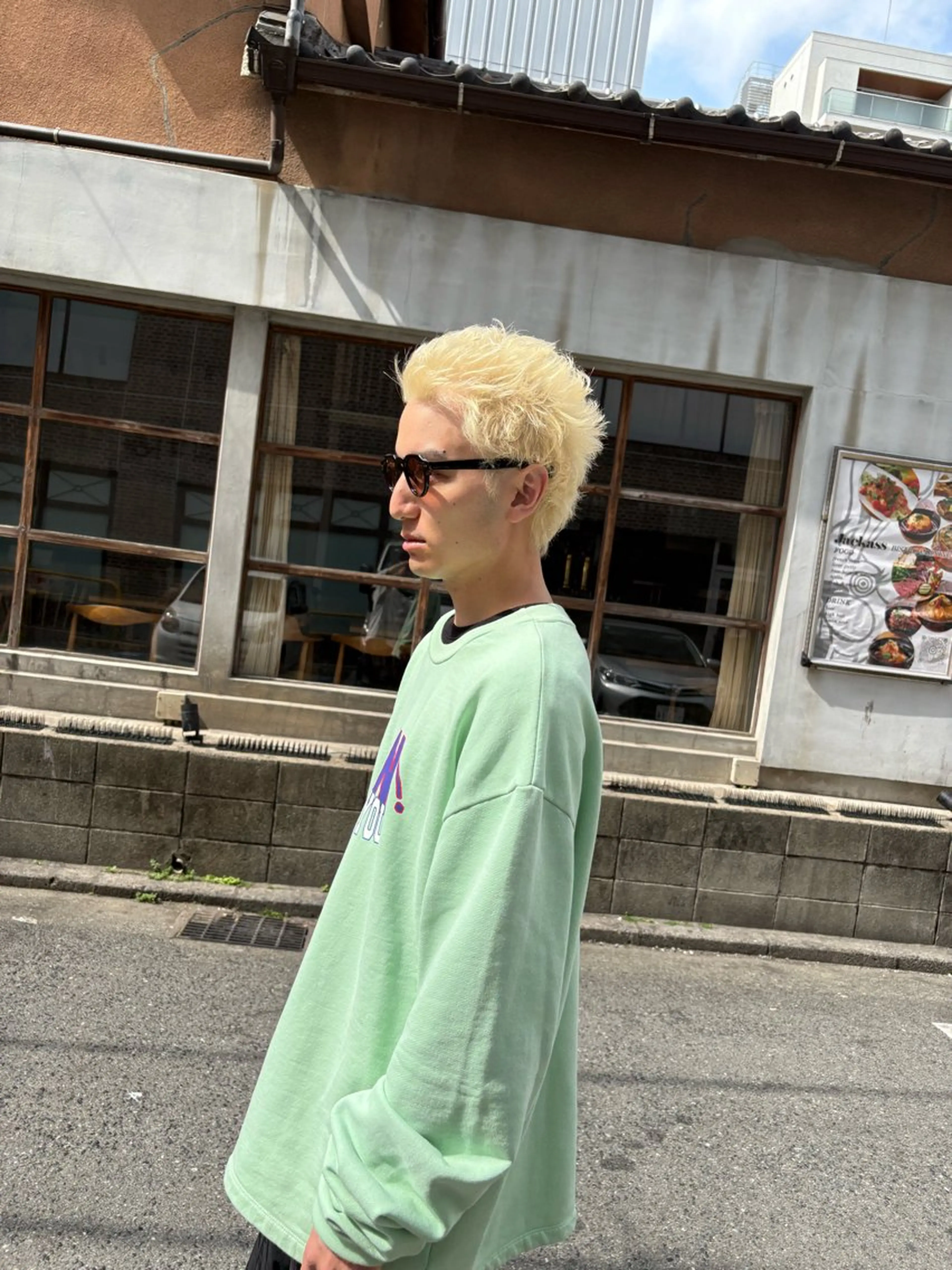 ショート メンズ カット ヘアカラー 吉武 茂暉のヘアスタイル