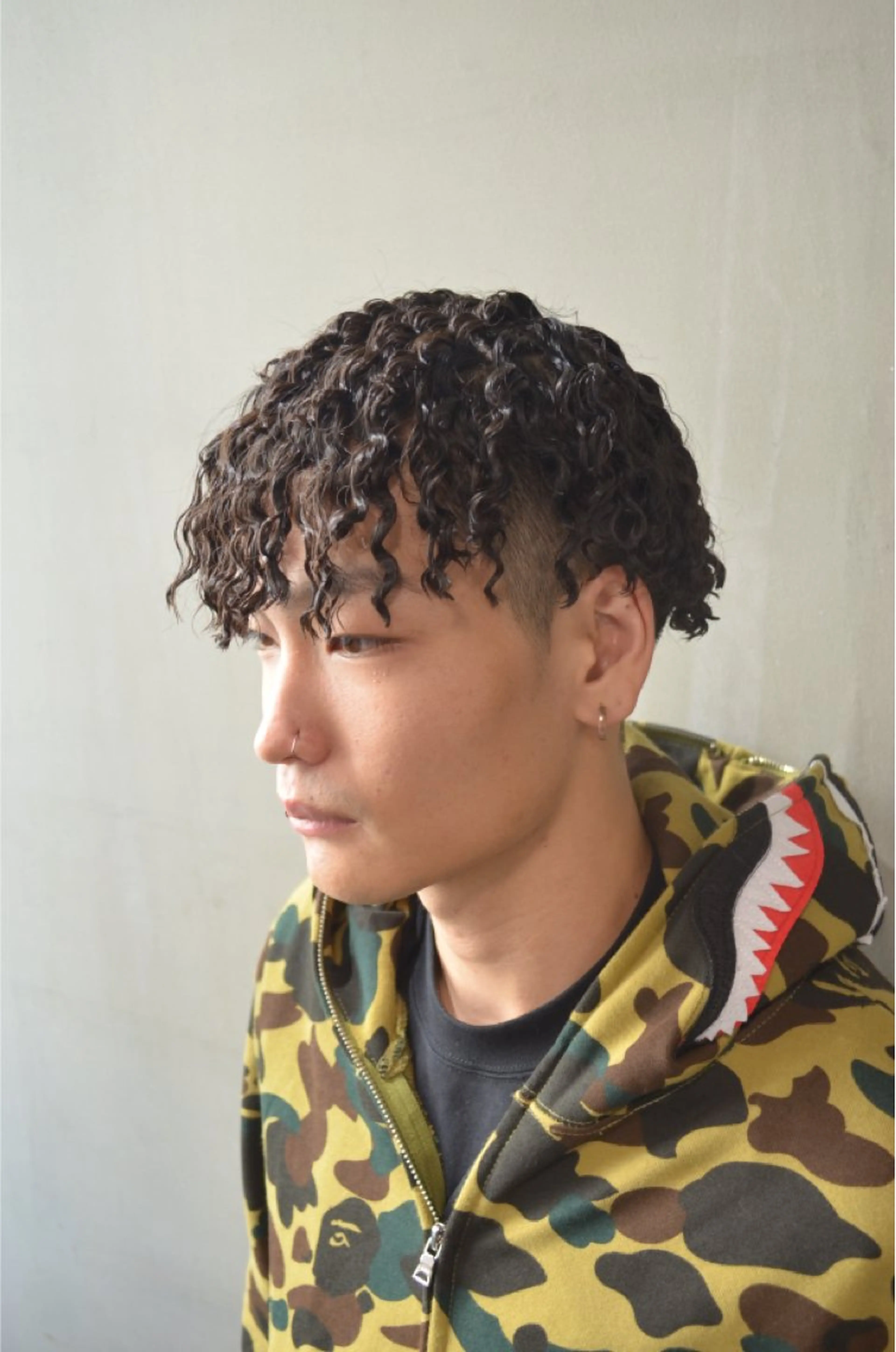 パーマ メンズ メンズパーマ ツイストスパイラルパーマ スパイラルパーマ カット パーマ メンズパーマのプロ 川野翔太のヘアスタイル