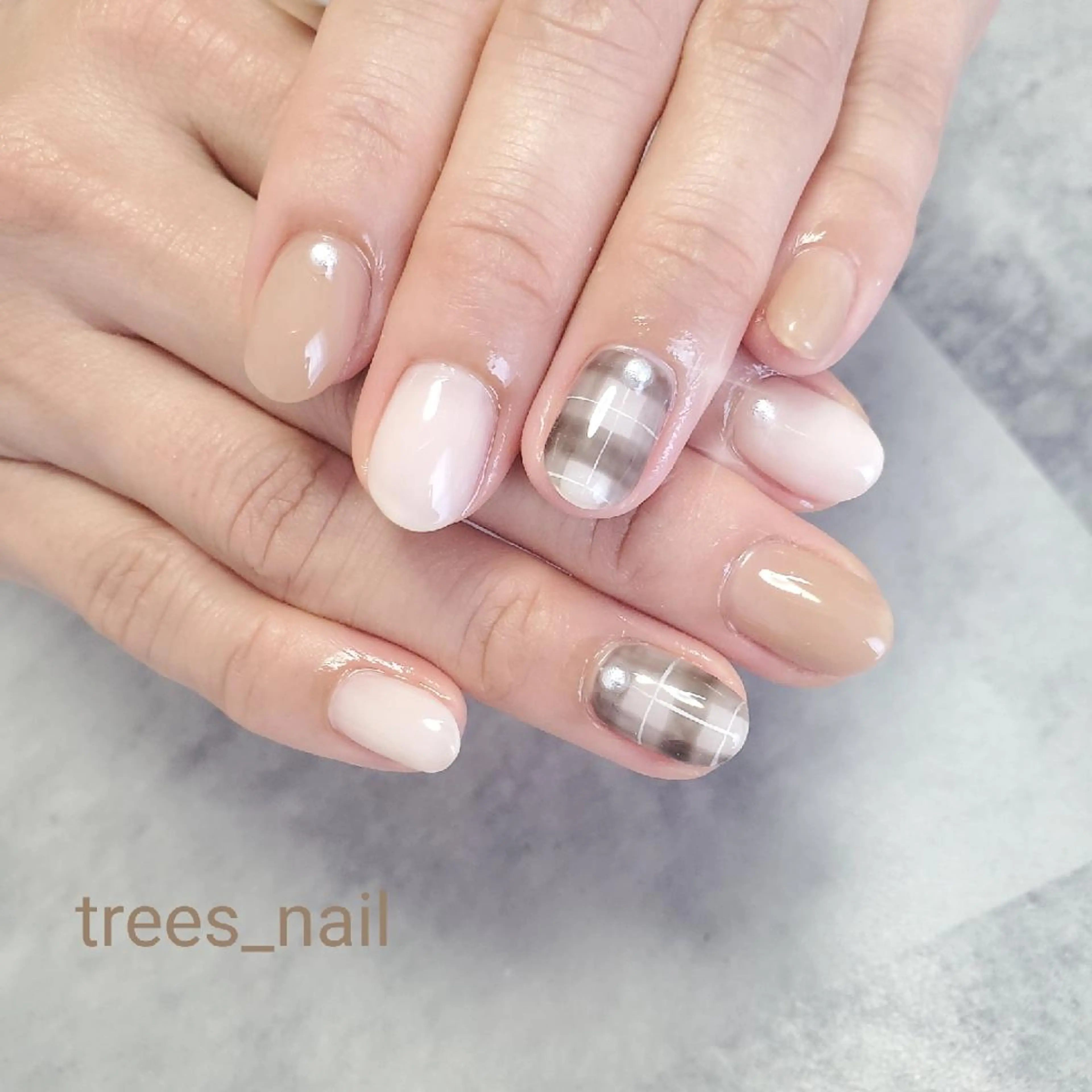 ネイル trees_ nailのネイルデザイン