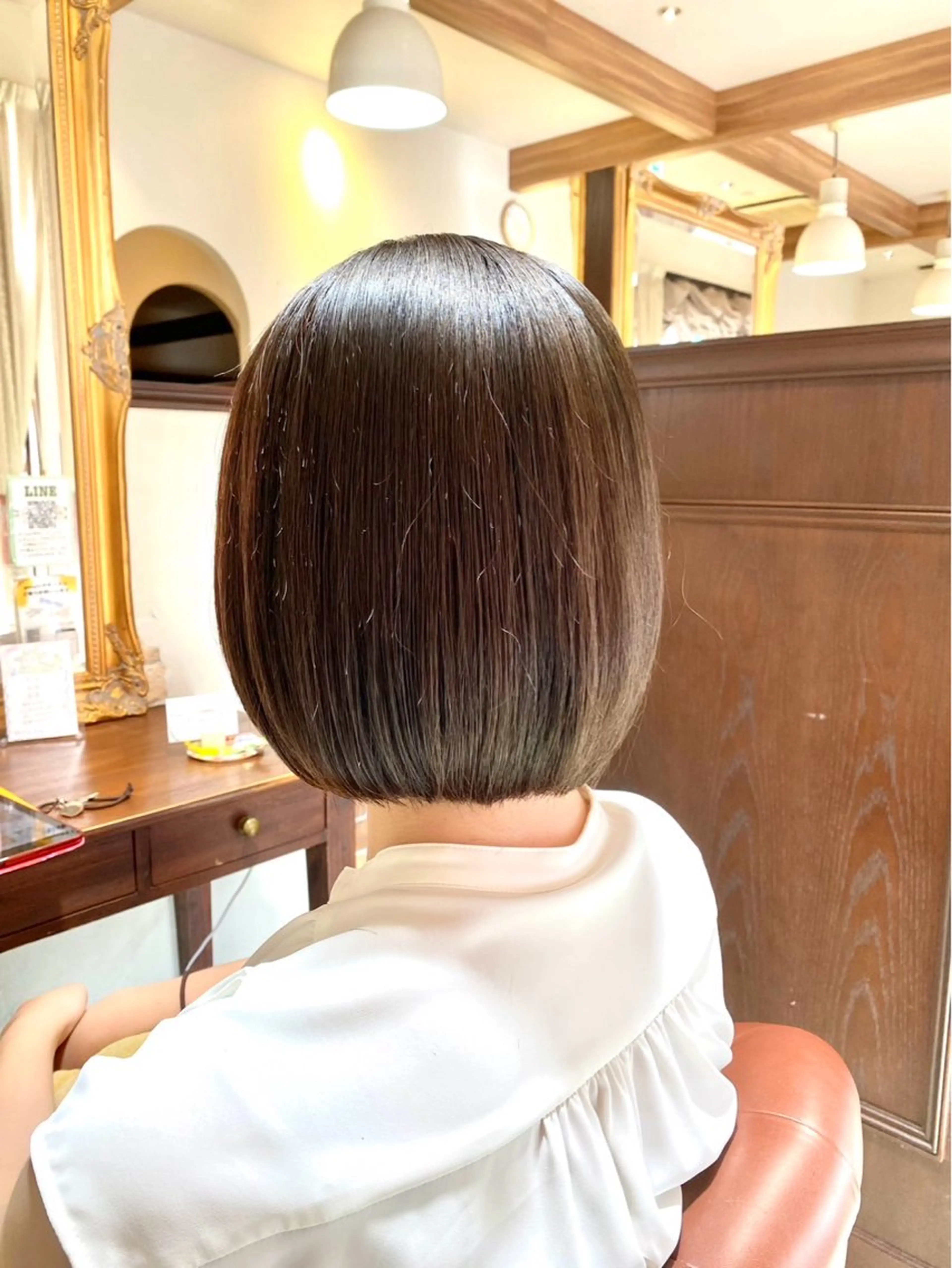 ショート adorable女池店所属・安中 莉椰のヘアスタイル