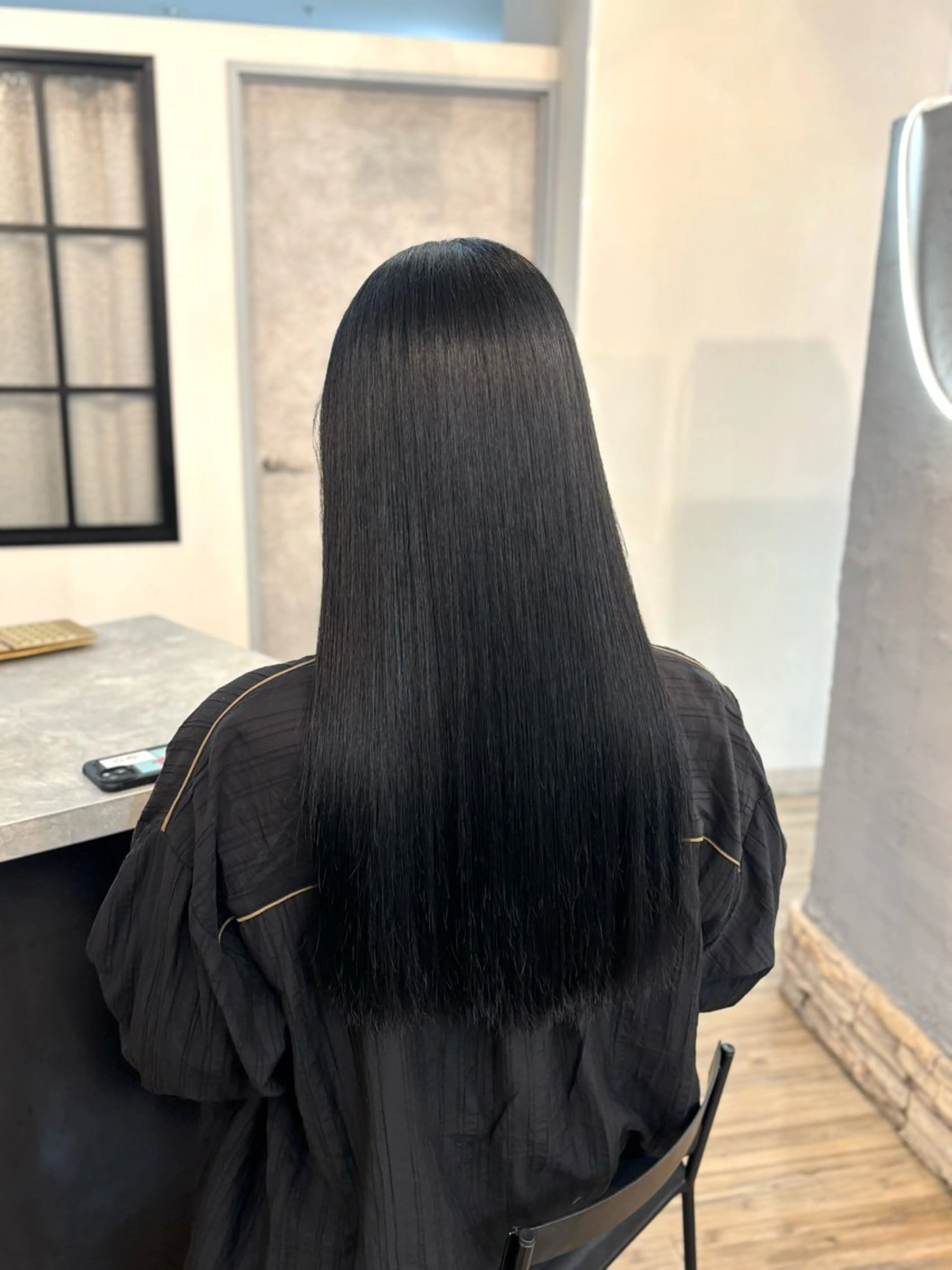 ロング トリートメント VISAGE ba.sk 金子詩帆のヘアスタイル