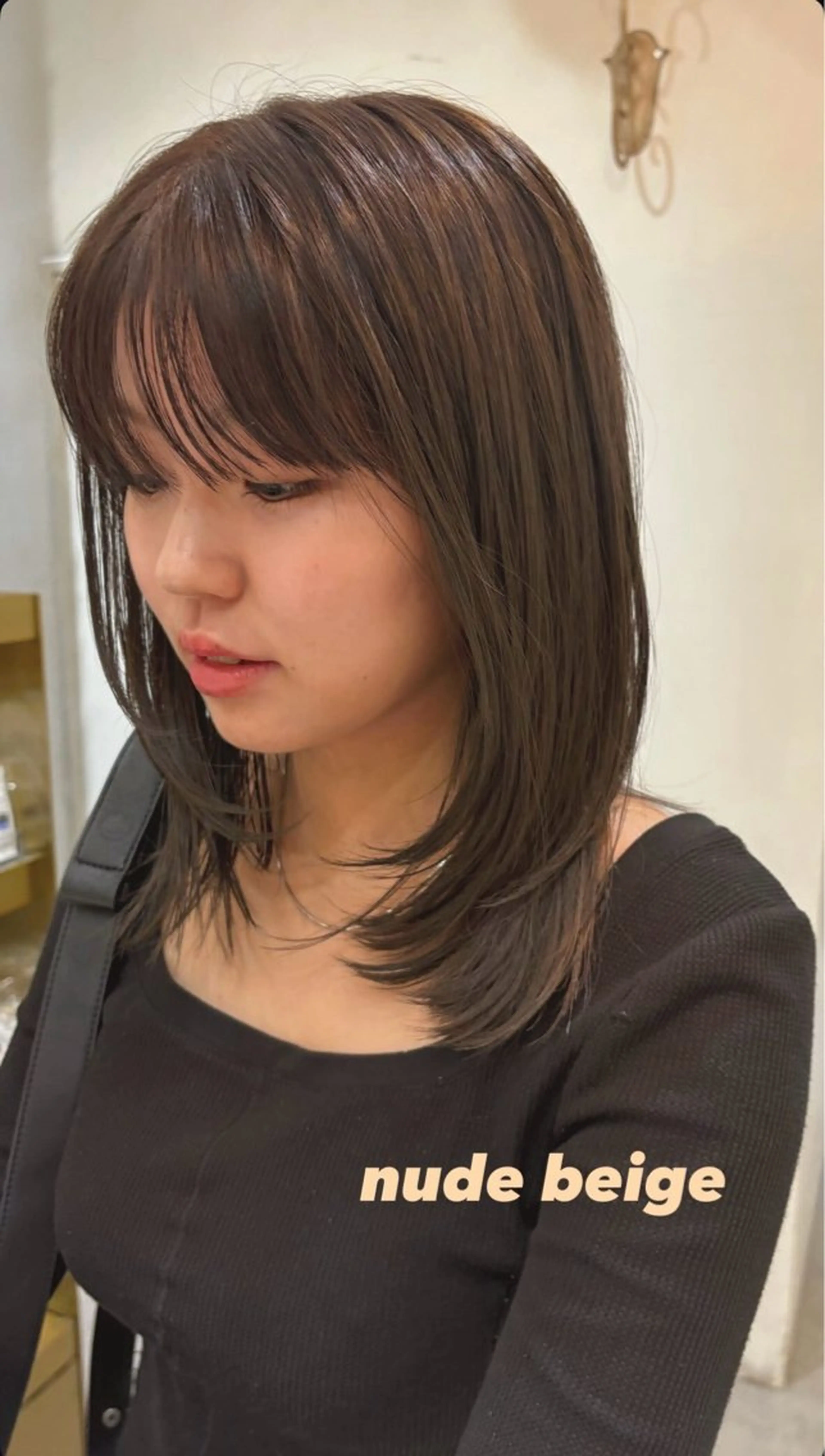 ミディアム MINX aoyama所属・レイヤーカット/ 管原久遠のヘアスタイル