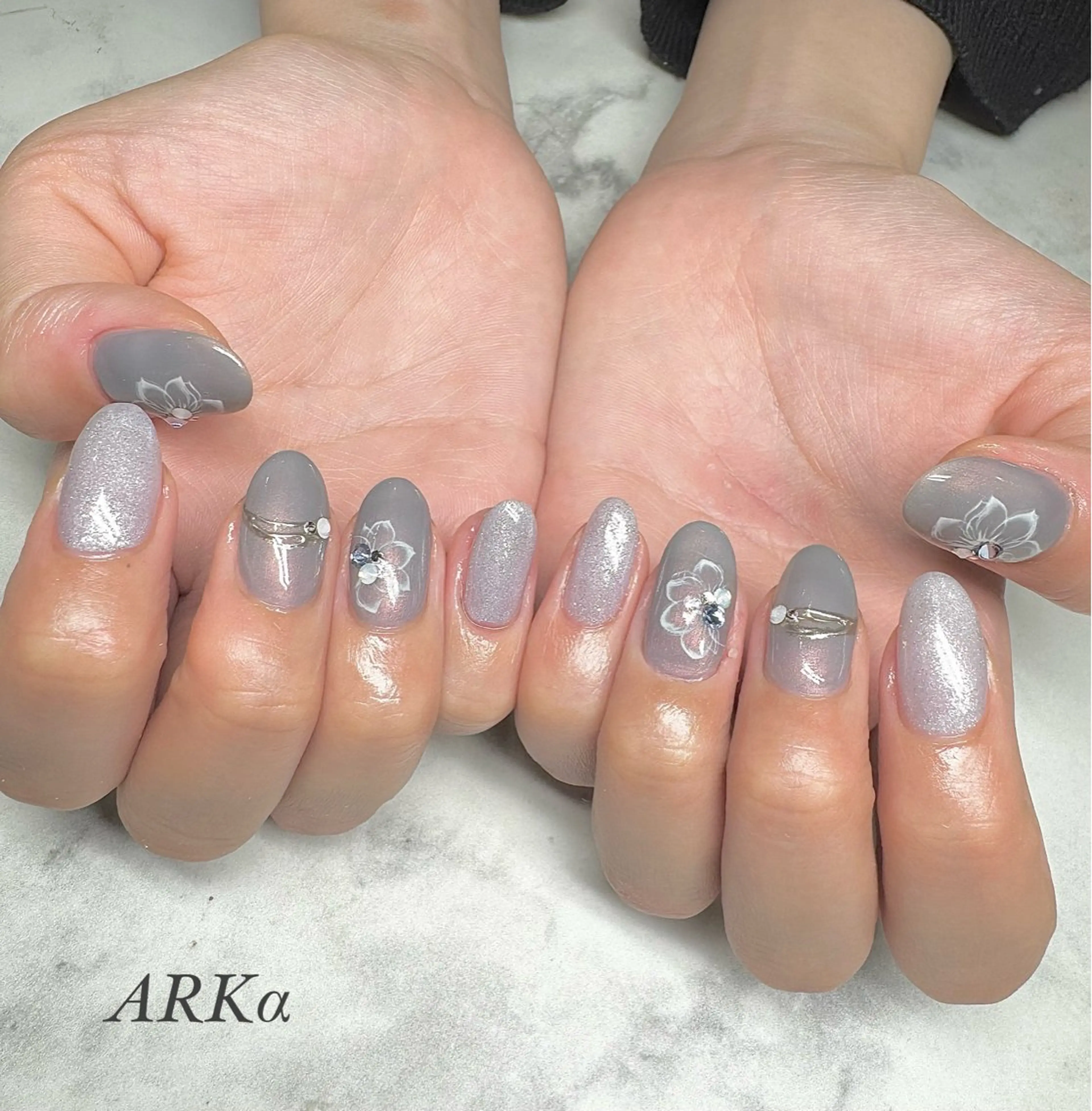 ネイル ハンドネイル Nailsalon ARKαのネイルデザイン