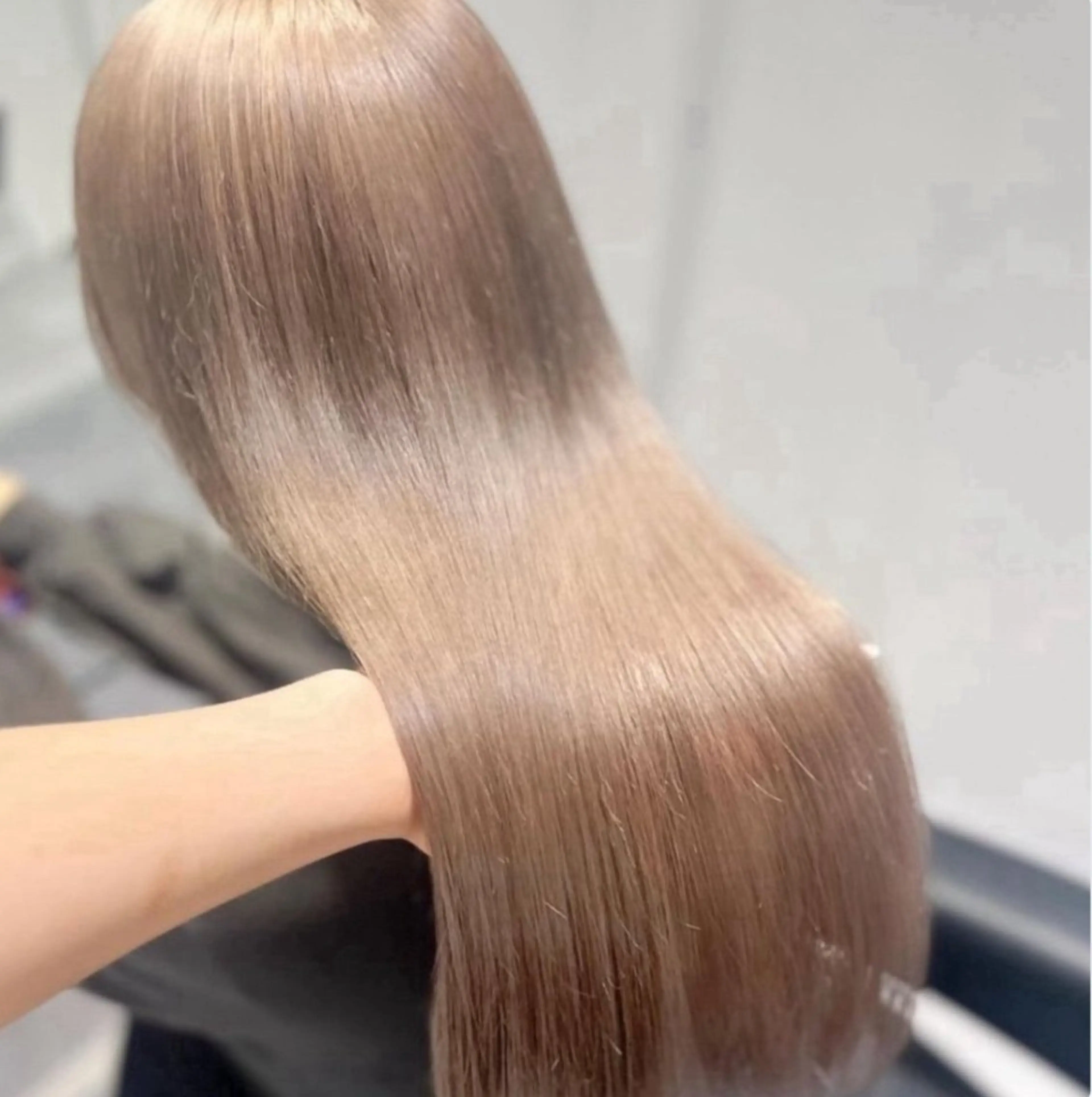 ロング カラー ヘアカラー トリートメント ヘッドスパ ヘアセット 🫧うる艶トレンド 🫧透明感カラーのヘアスタイル