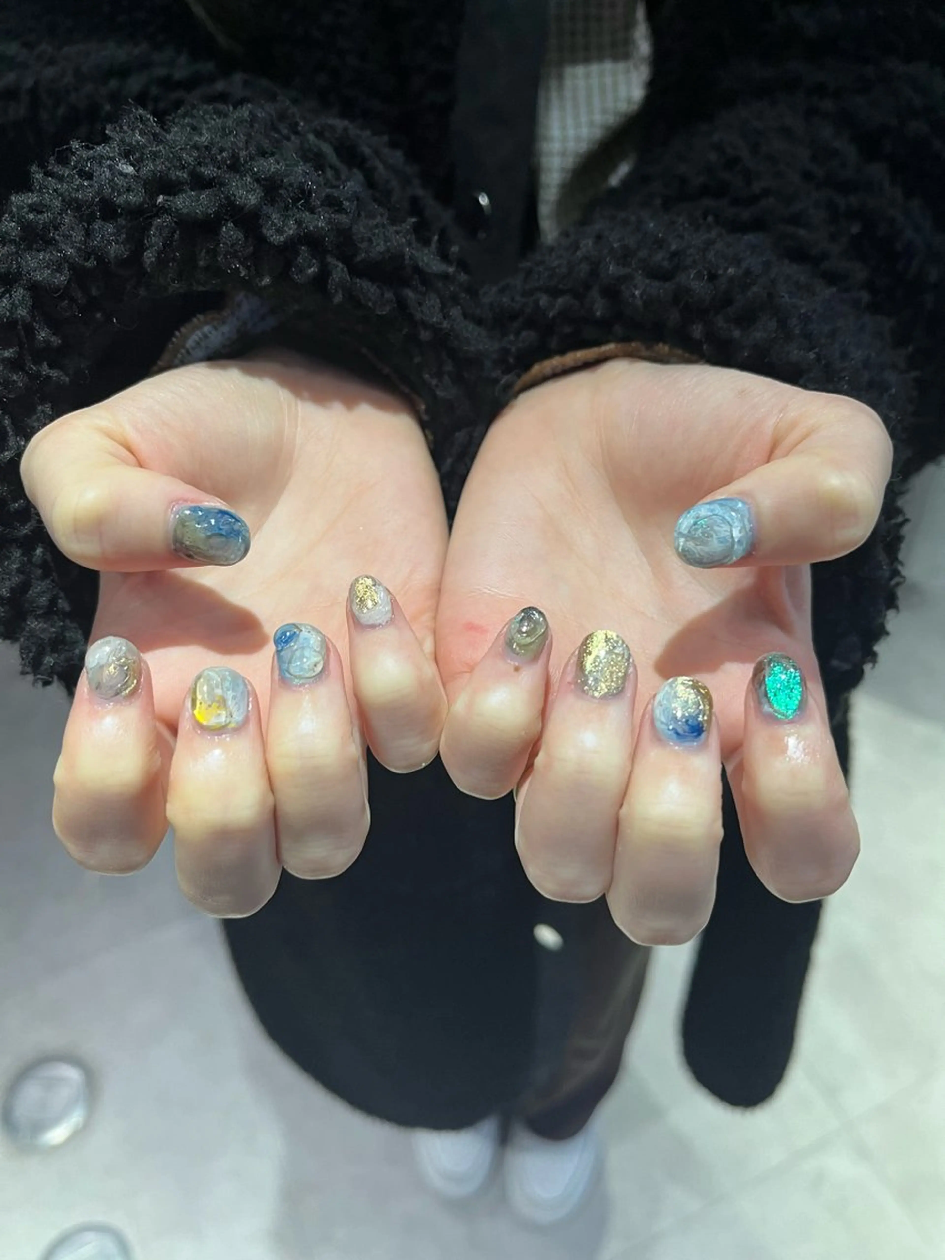 ネイル 小川 柚香のネイルデザイン