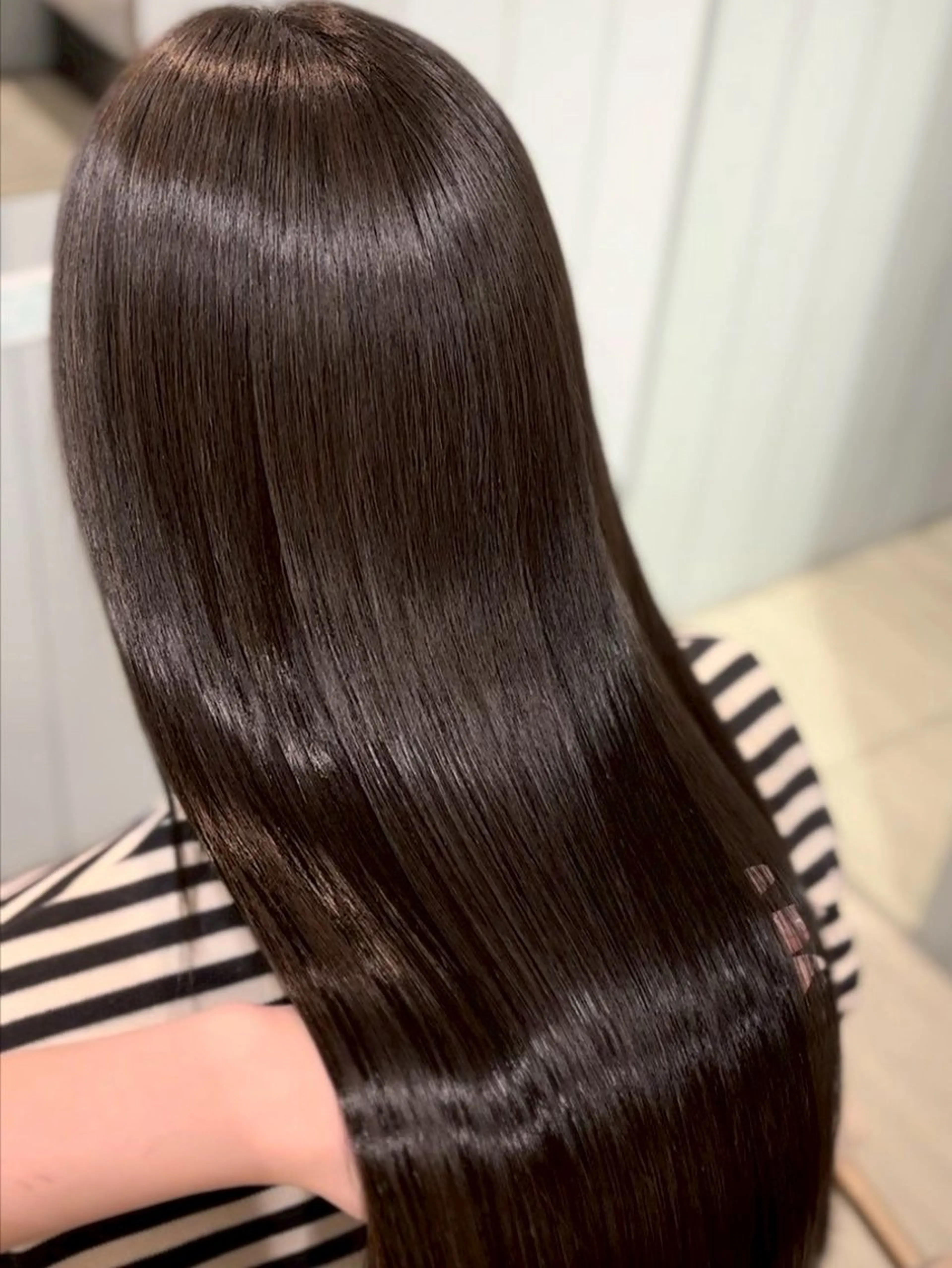 ミディアム カラー 髪質改善 縮毛矯正 トリートメント ヘアカラー 縮毛矯正 トリートメント 美髪縮毛矯正/髪質 改善/Lecielのヘアスタイル