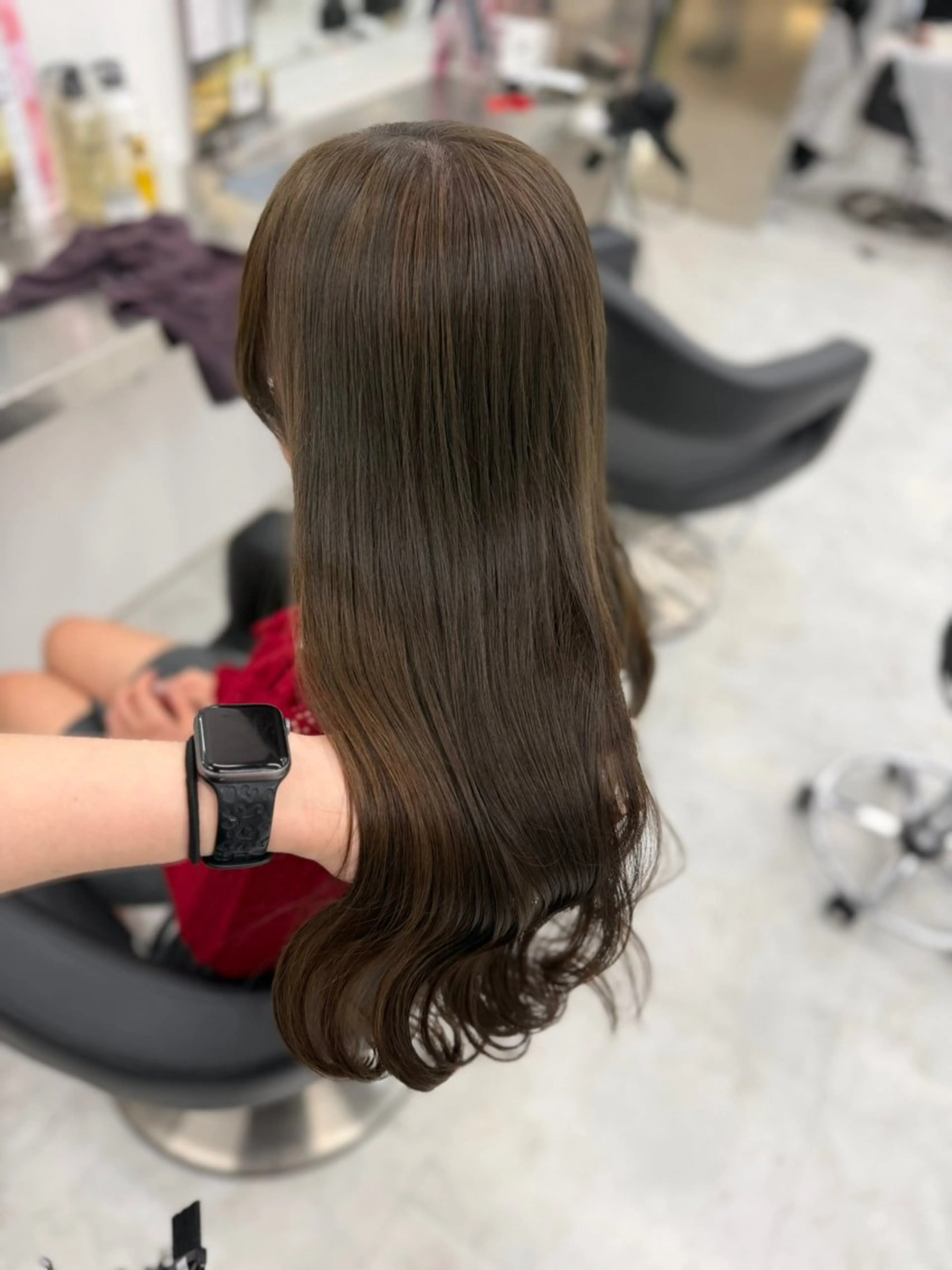 カラー ヘアカラー トリートメント 透ける透明感カラー 🎀anju/渋谷のヘアスタイル