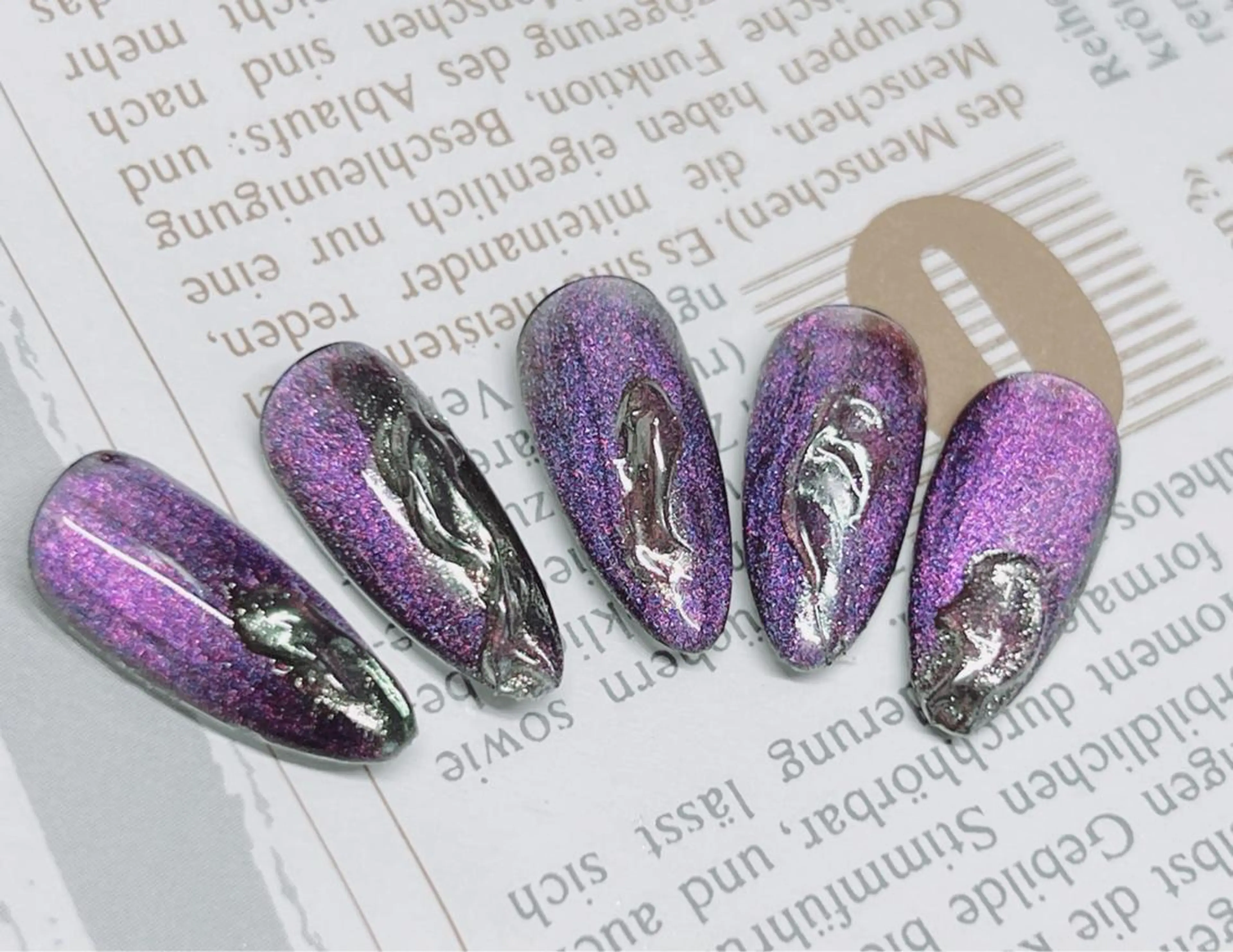 ネイル lucky nail 歌舞伎町のネイルデザイン