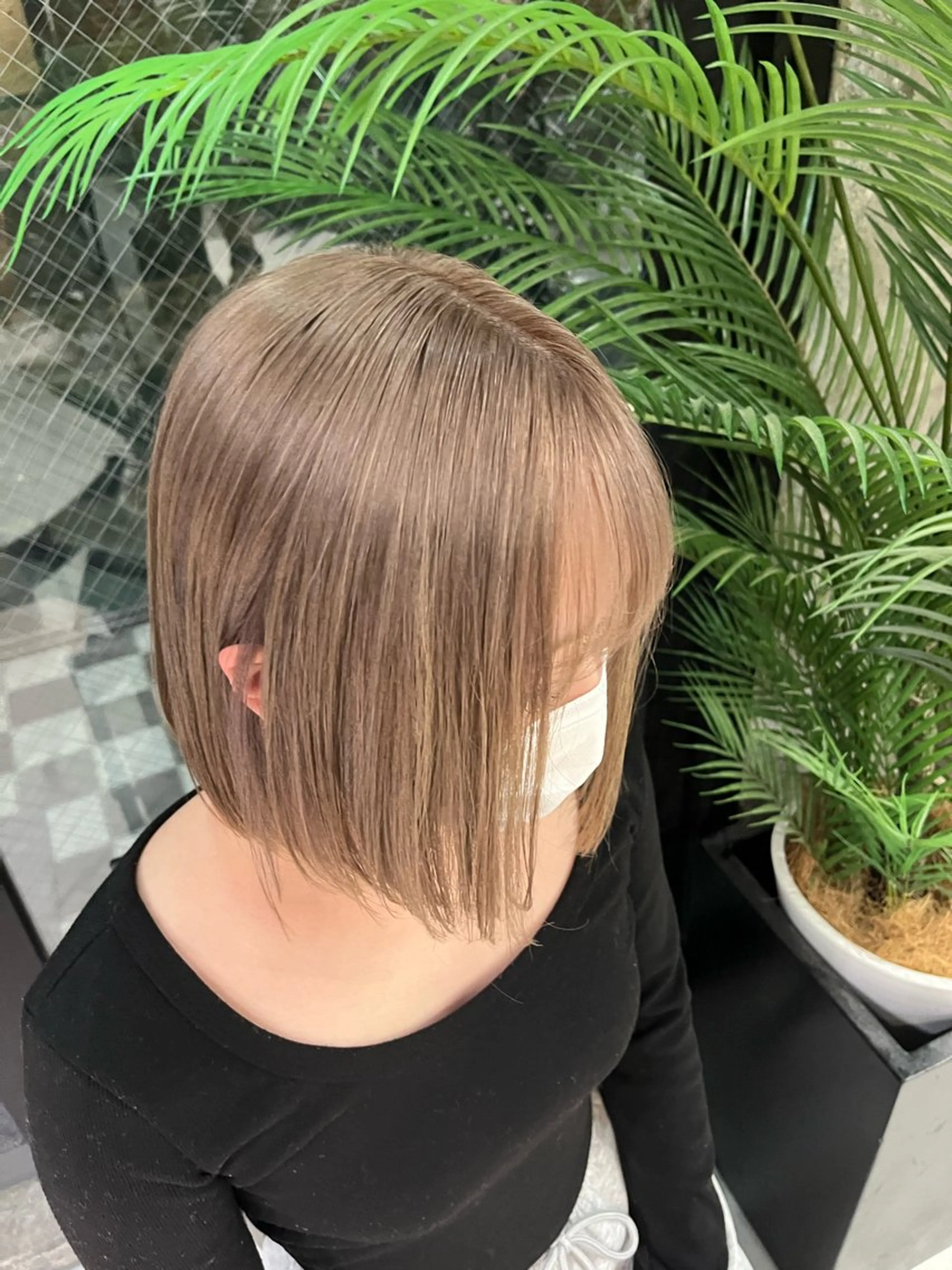 ミディアム ヘアカラー 🌊ハイライト Rizu🌊のヘアスタイル