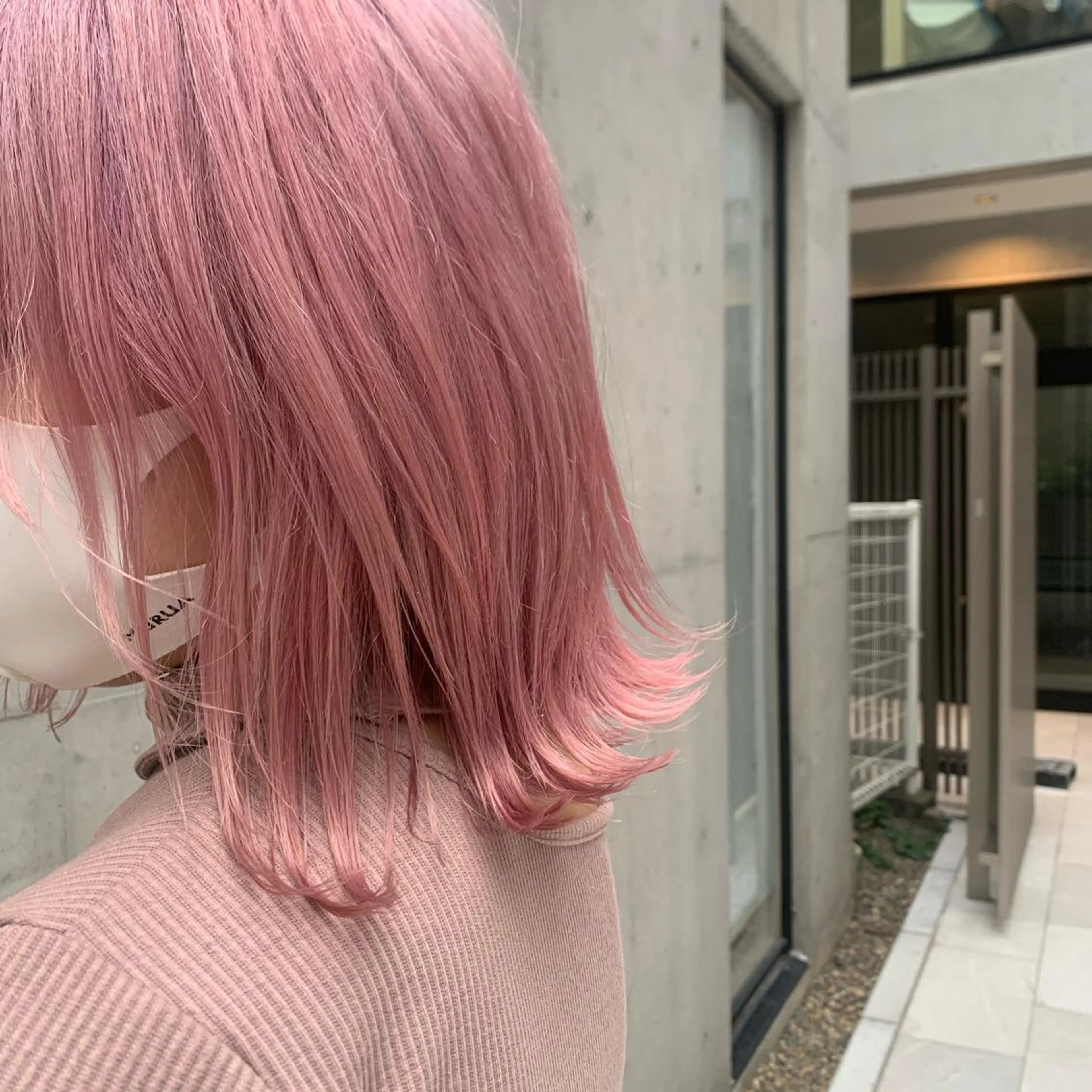 ショート カラー ヘアアレンジ ハイトーン/美髪矯正 🍃大江拓実のヘアスタイル