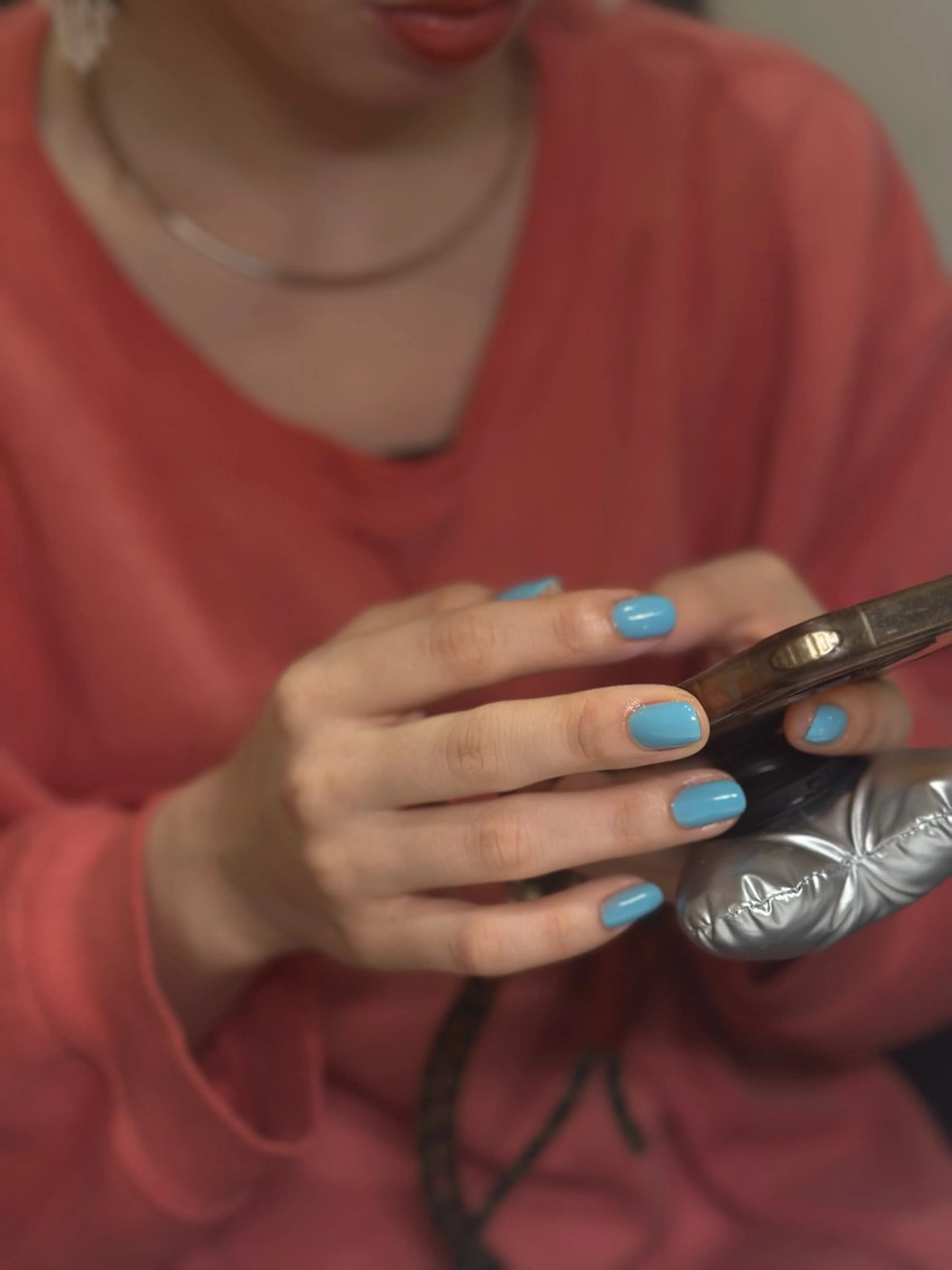 ネイル ワンカラーネイル ハンドネイル m o m o / 高岡ネイルのネイルデザイン