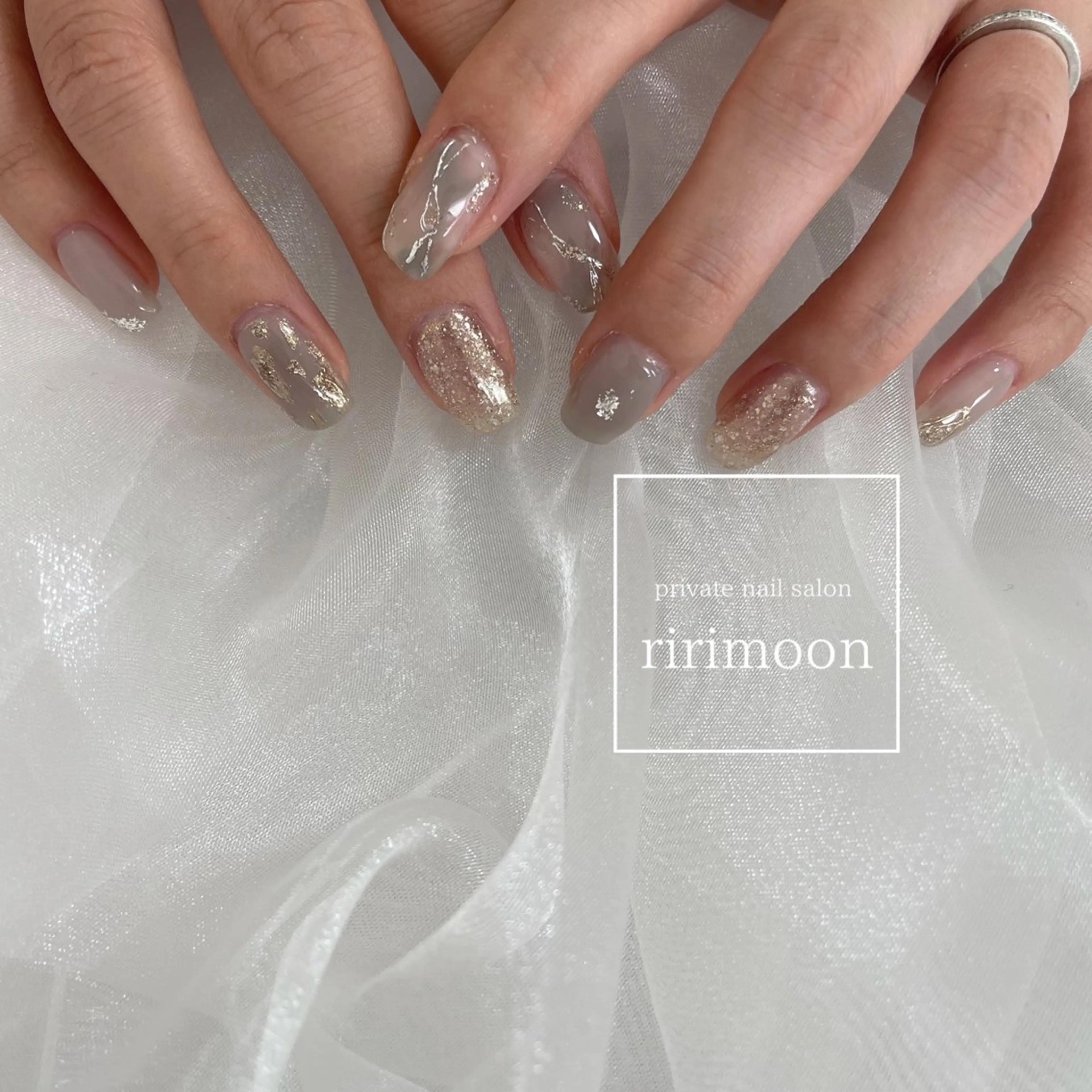 ネイル ハンドネイル ririmoon eriのネイルデザイン