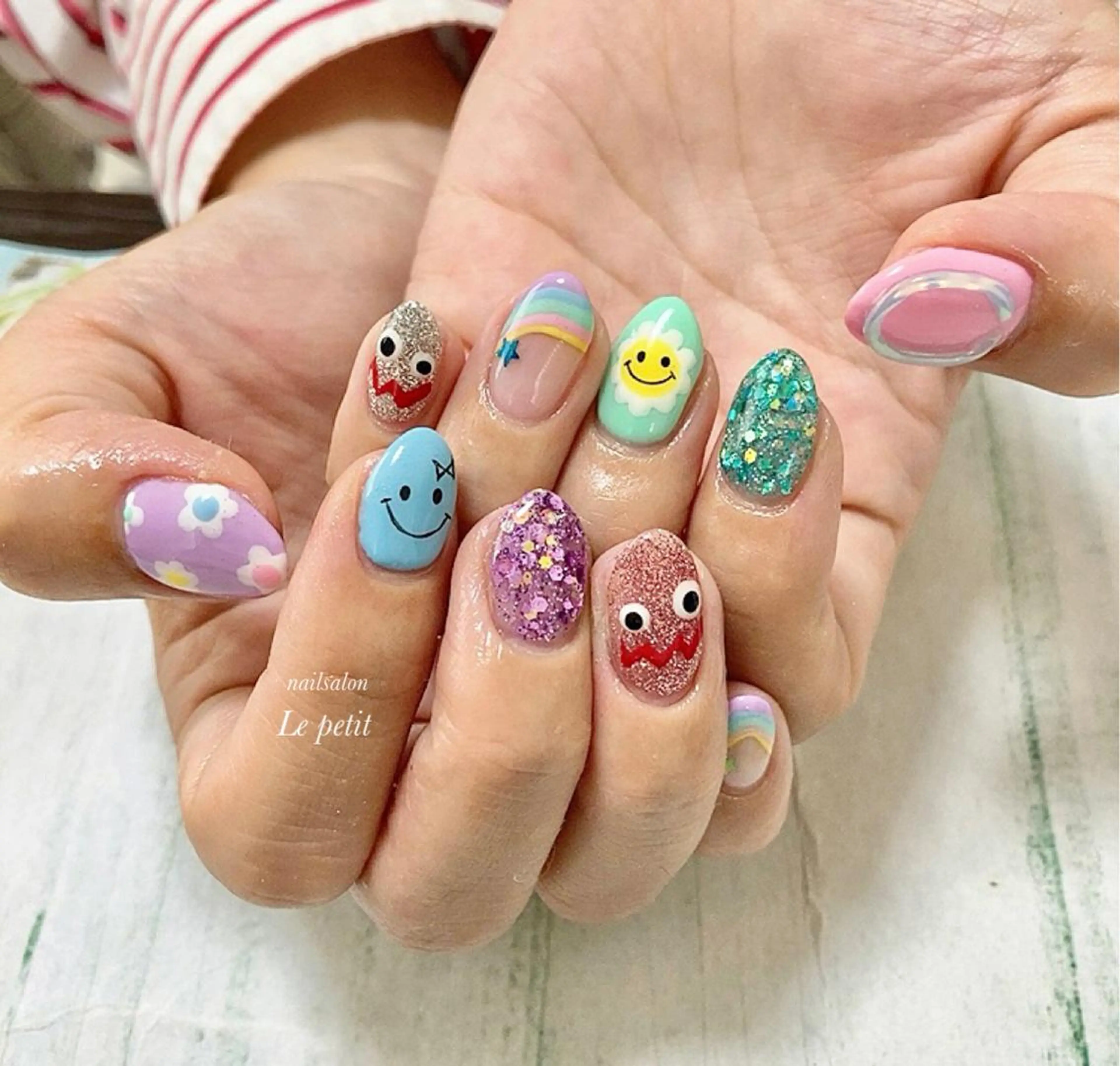 ネイル ハンドネイル 石野 広佳のネイルデザイン