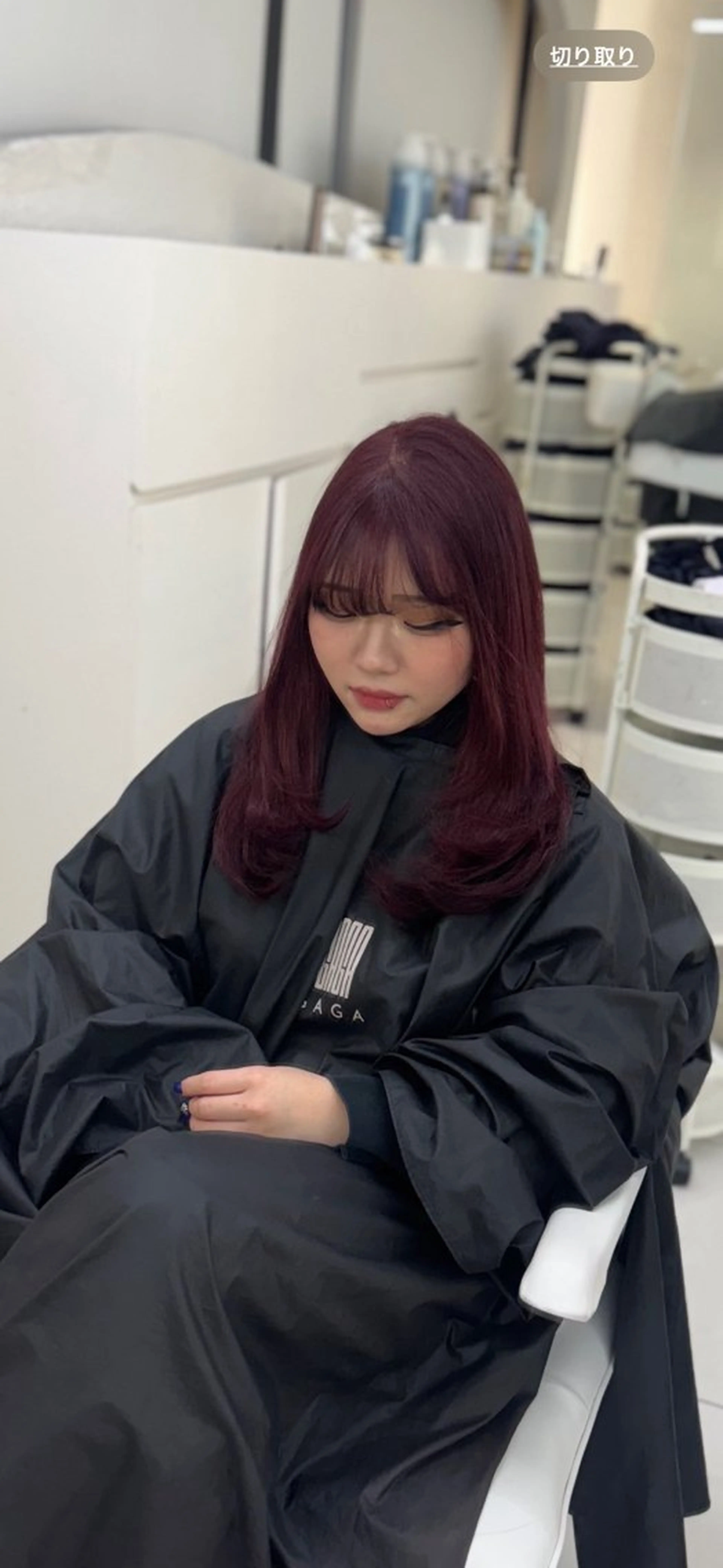 カラー ヘアカラー ANN GAGAのヘアスタイル