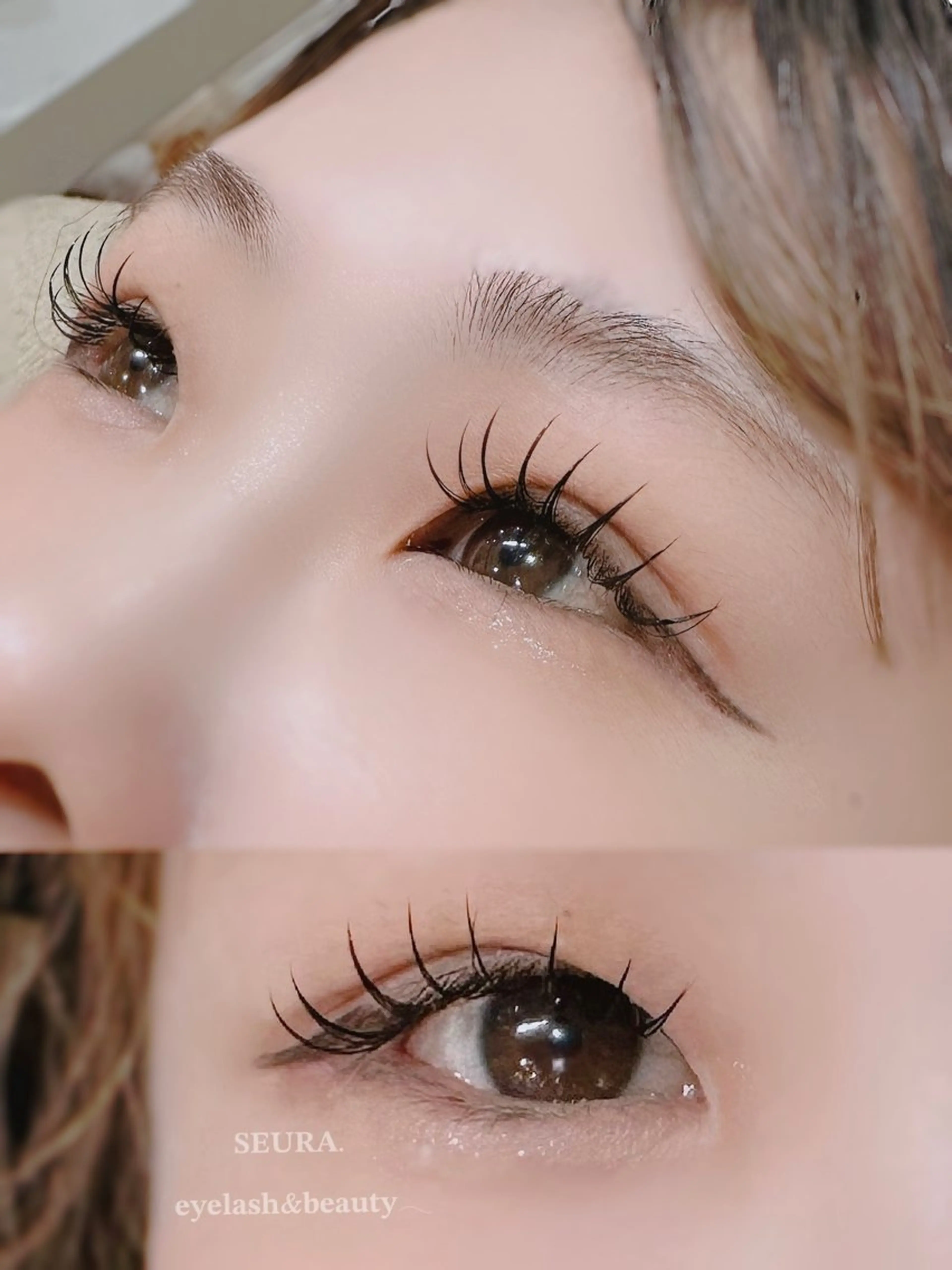 マツエク・マツパ SEURA. saya /JR尼崎のマツエク・マツパデザイン