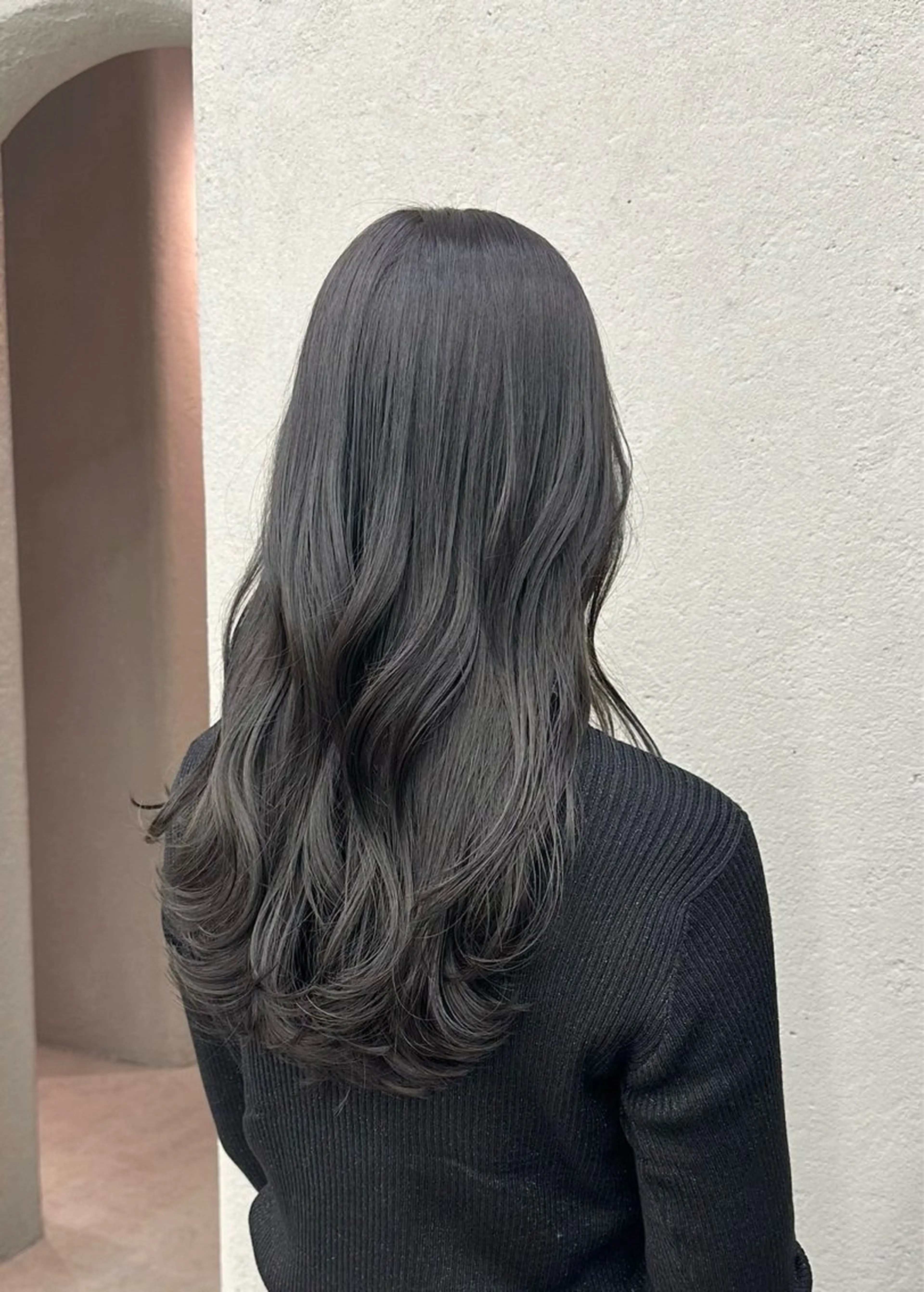 ロング カラー ツヤカラー🧸💫 のりかのヘアスタイル