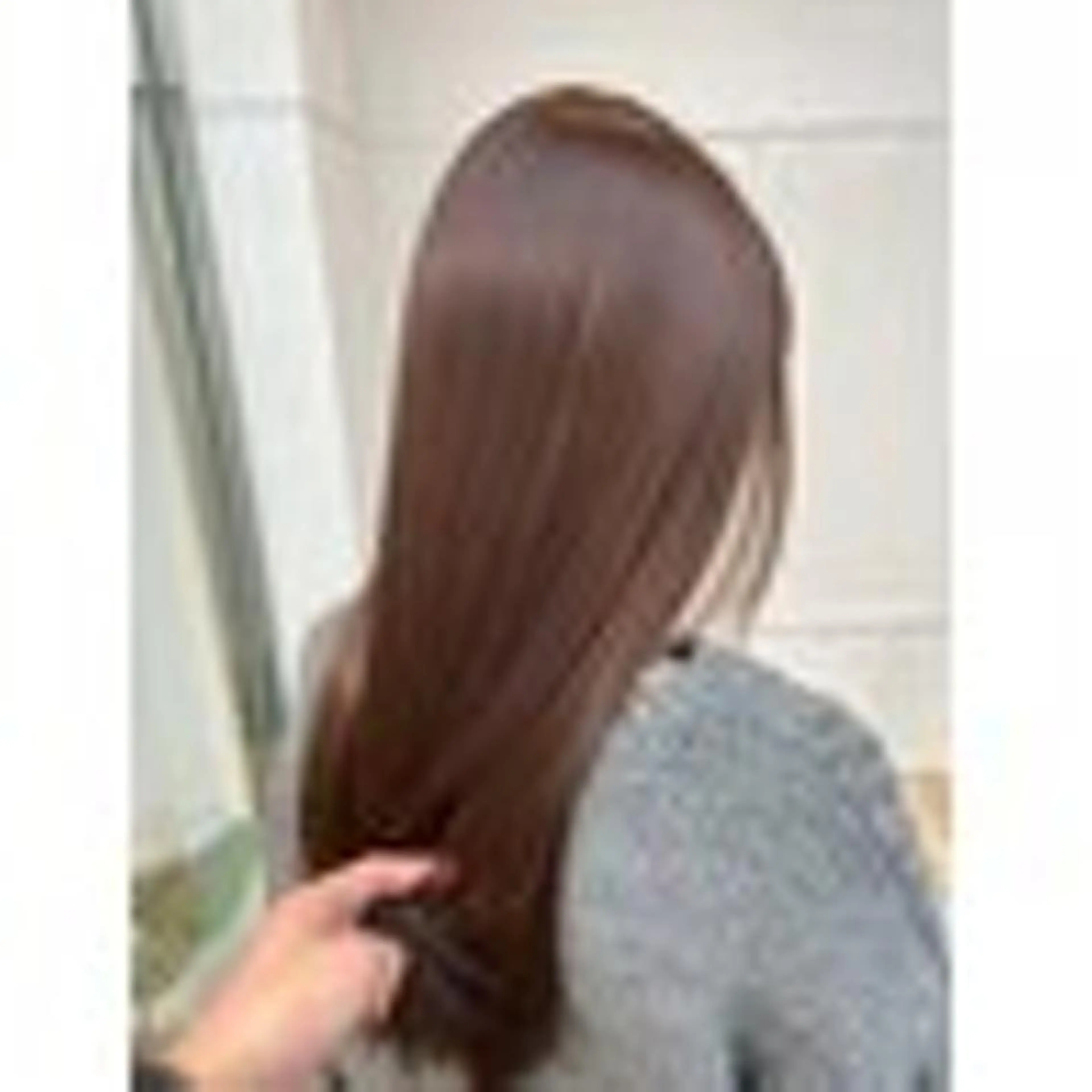 【ダメージ毛・縮毛不可の方も】酸性ストレート＋カット　￥20200の写真