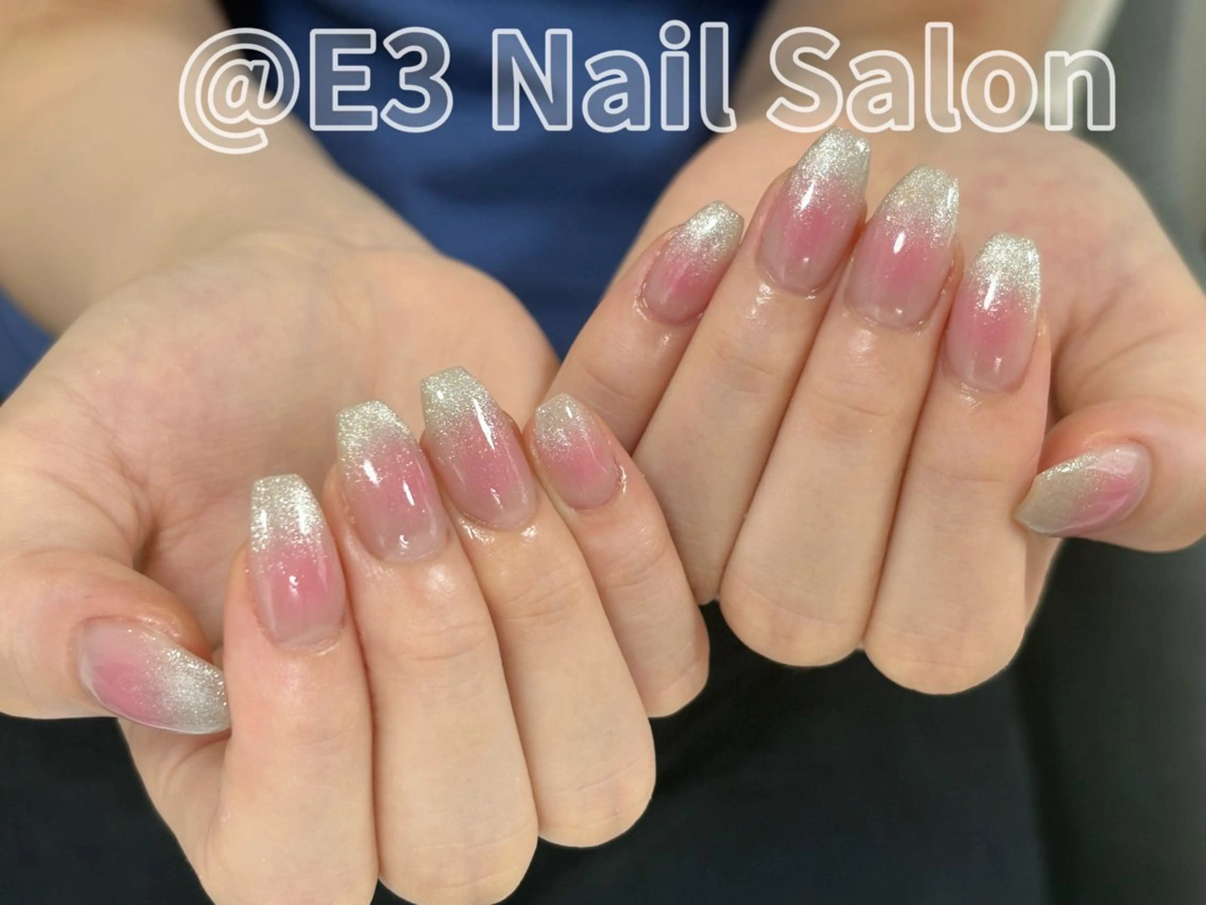 自爪💅【SNSで話題沸騰トレンドデザイン♪】チークマグネットネイルの写真