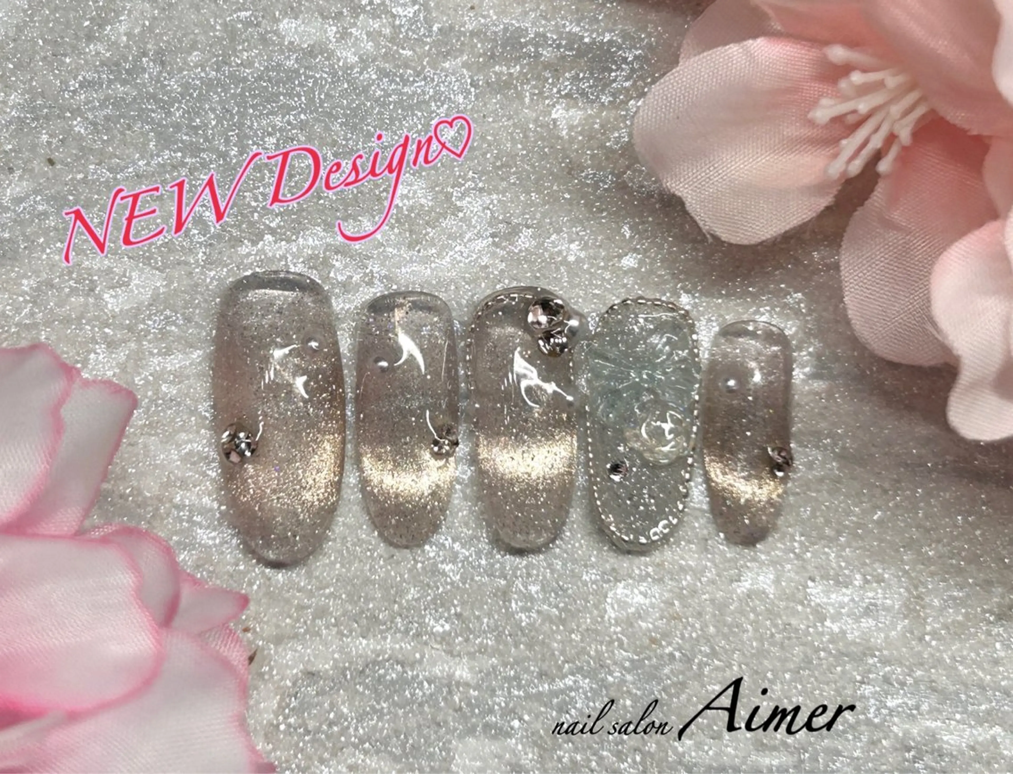 ネイル ハンドネイル nail salon Aimerのネイルデザイン