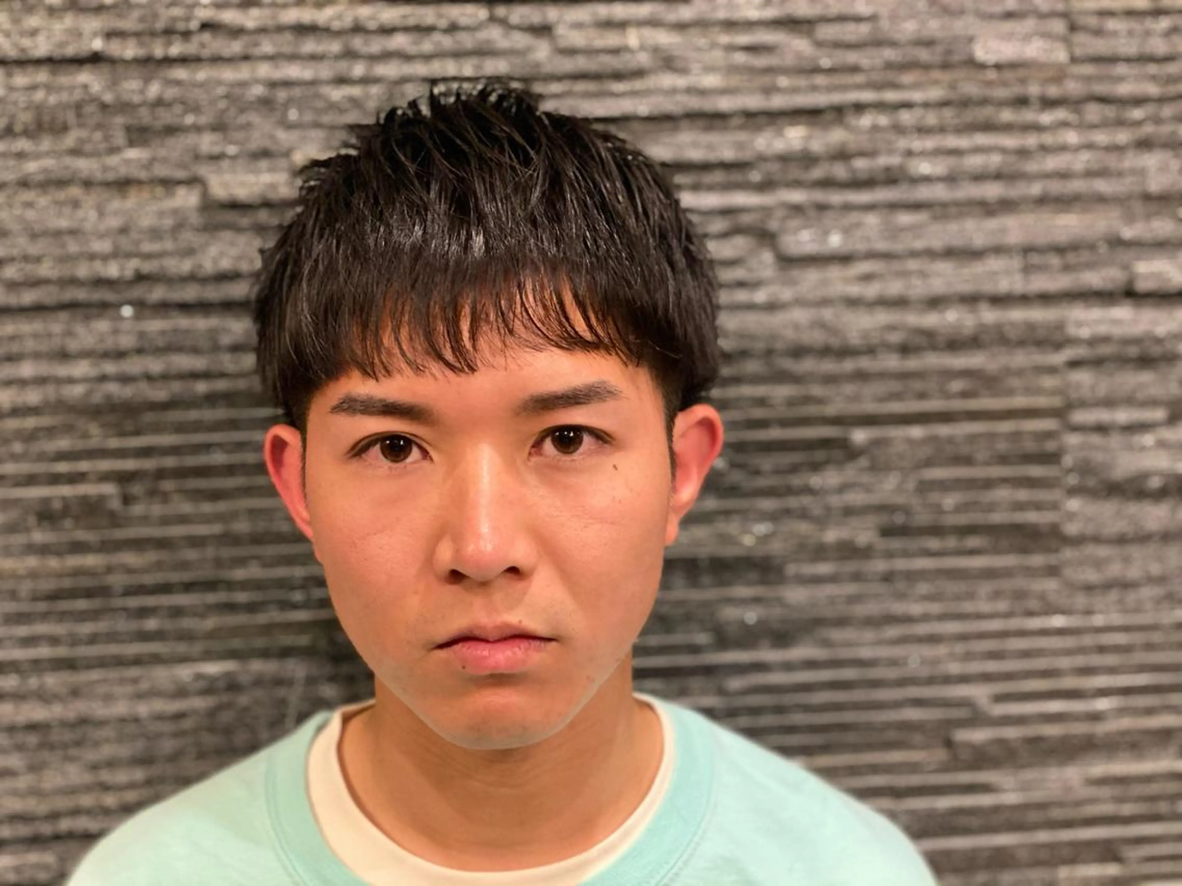 ショート メンズ 浅見 天翔のヘアスタイル