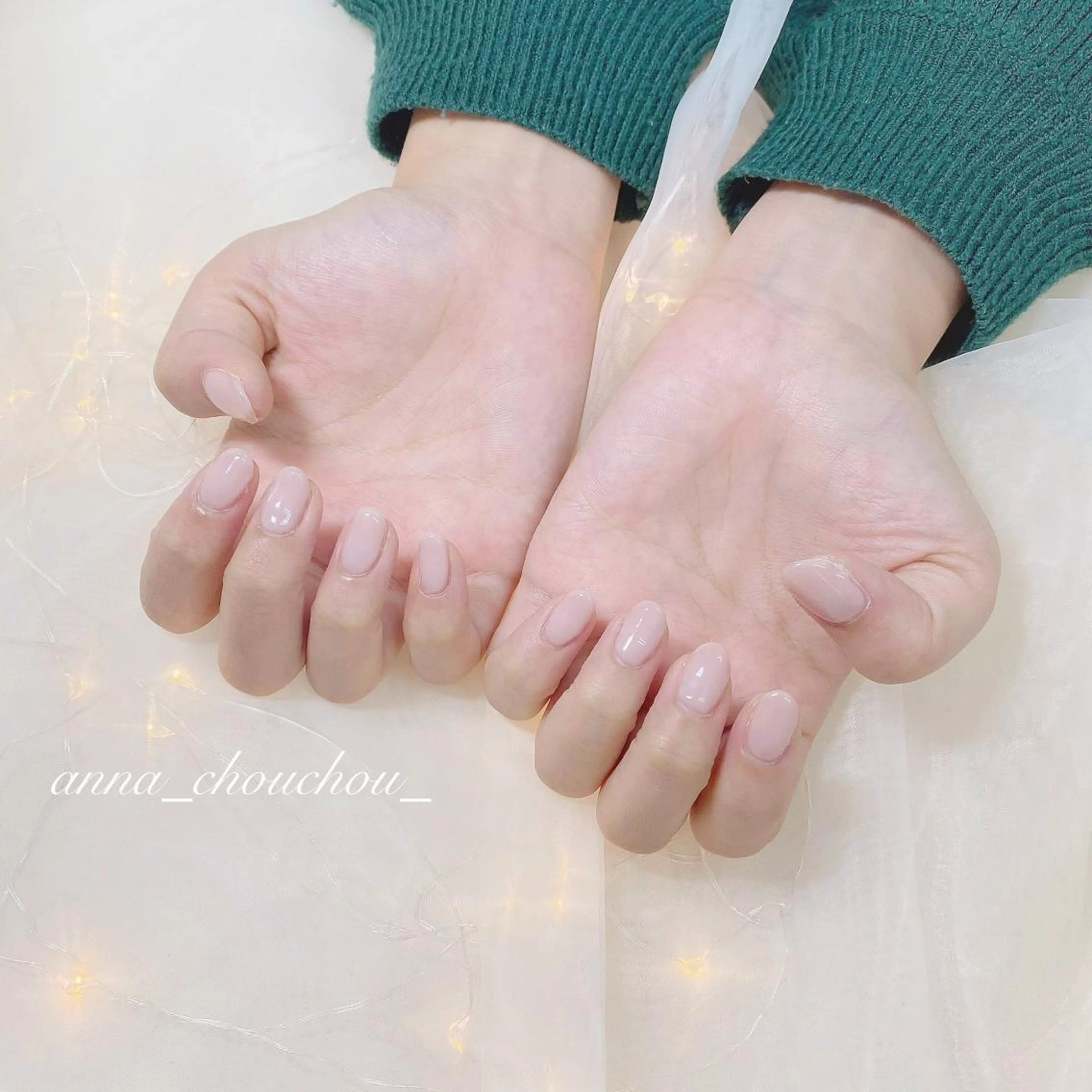 ネイル ワンカラーネイル ハンドネイル Anna Sano⭐️のネイルデザイン