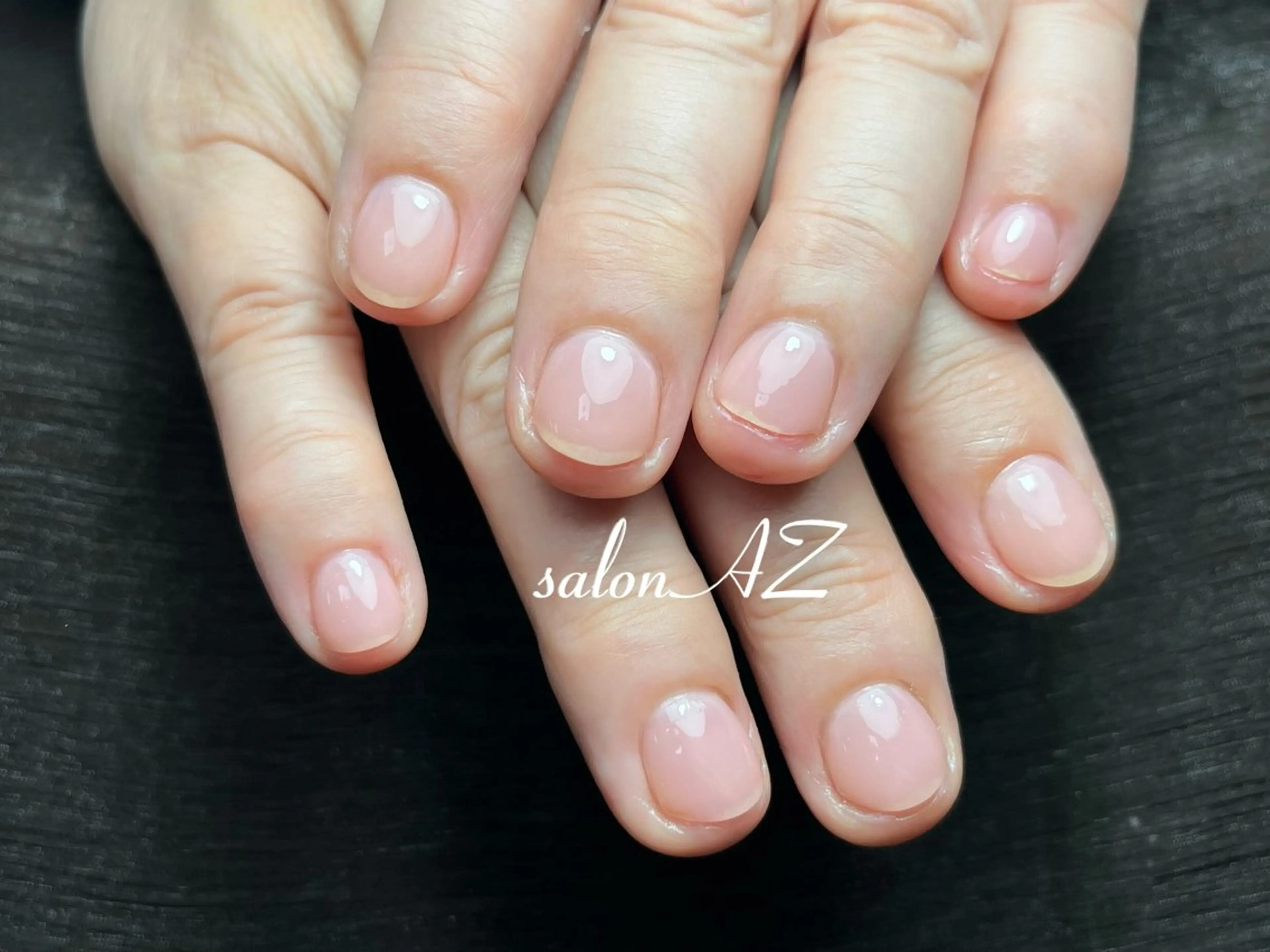 ネイル アートネイル 長さ出し フットネイル フレンチネイル ジェルネイル salon AZのネイルデザイン