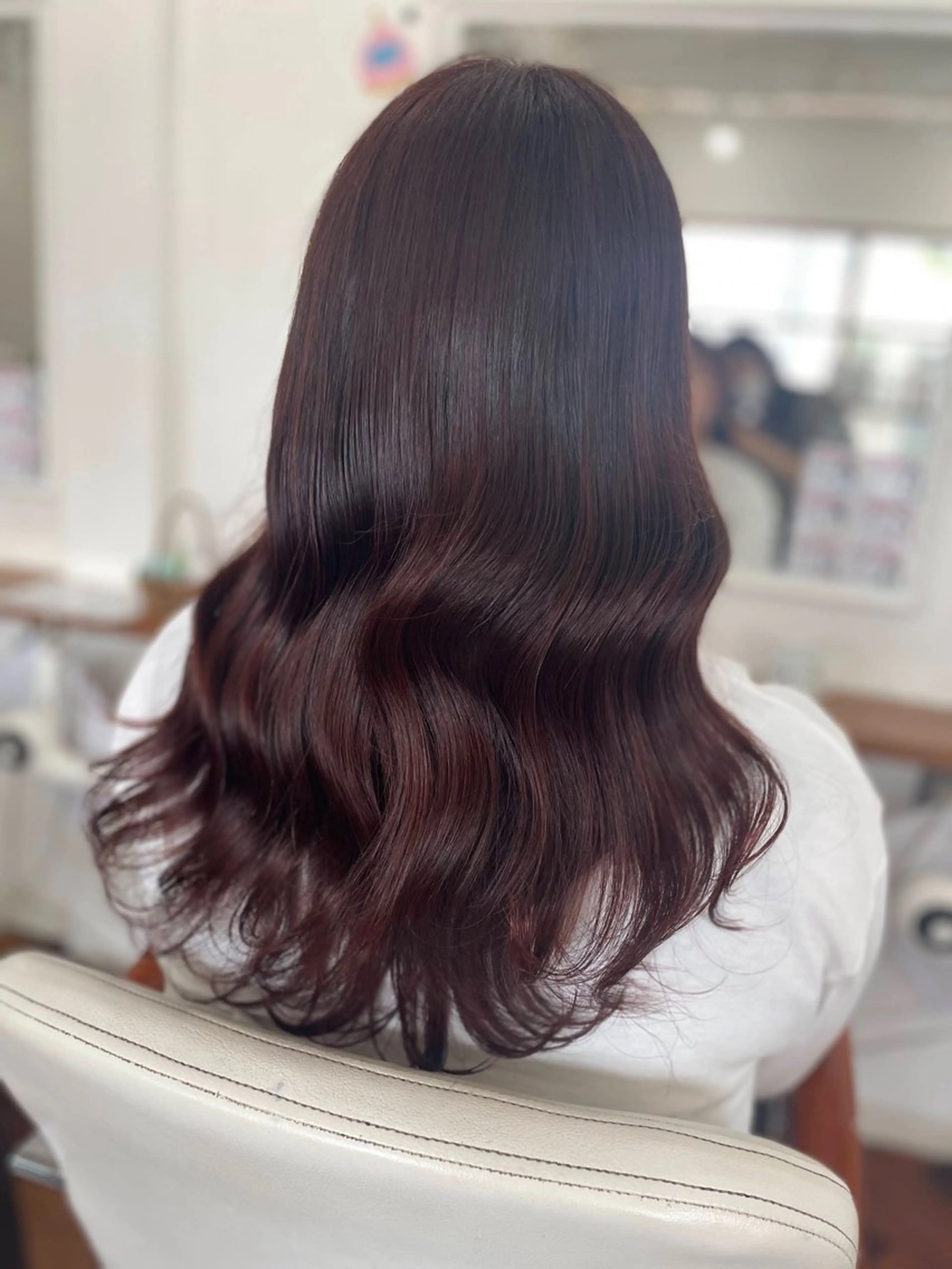 ロング カラー トリートメント mopa所属・mopa_kaede 暖色カラー/ロングのヘアスタイル