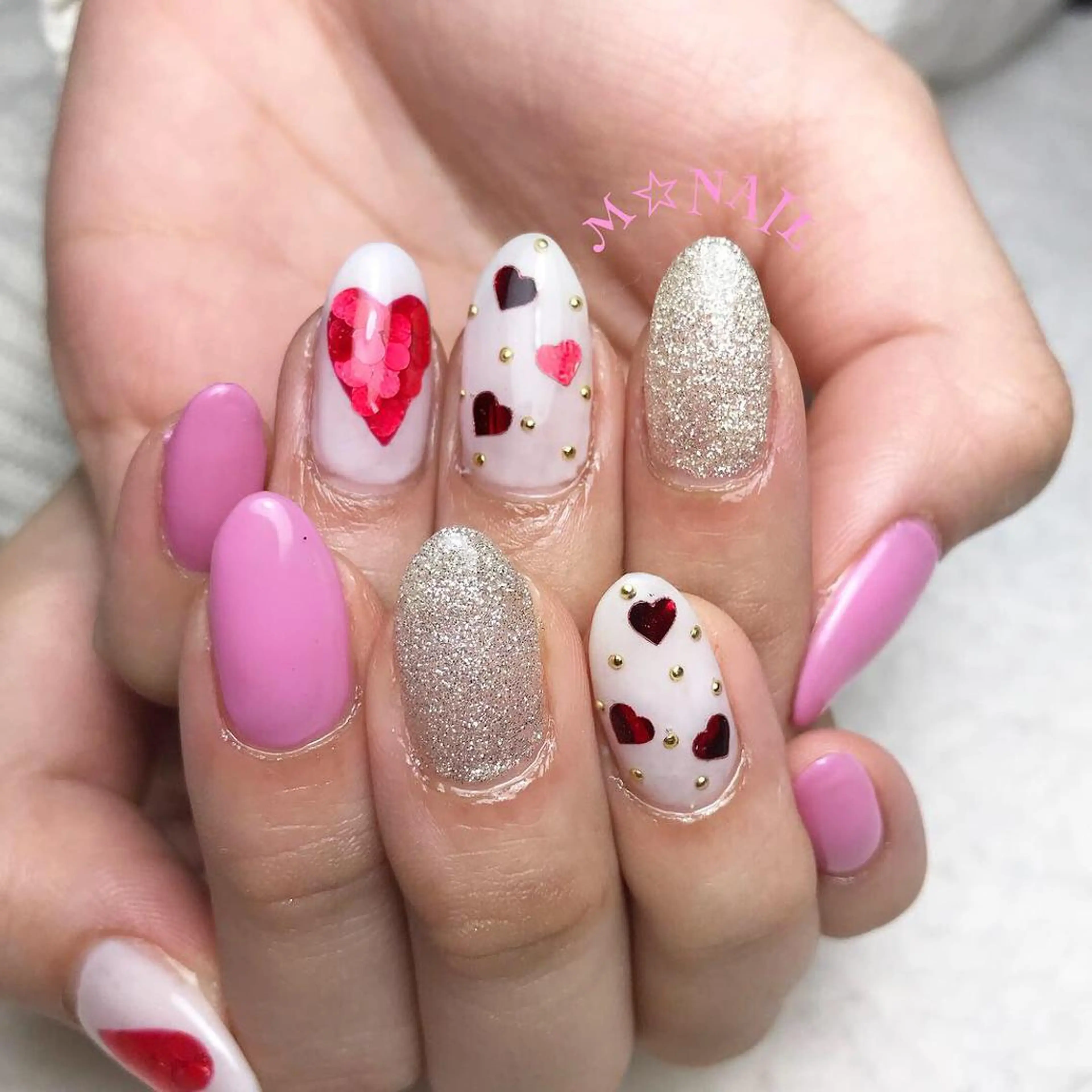 ネイル ハート ハンドネイル COCO+所属・COCO +のエステ・リラクイメージ